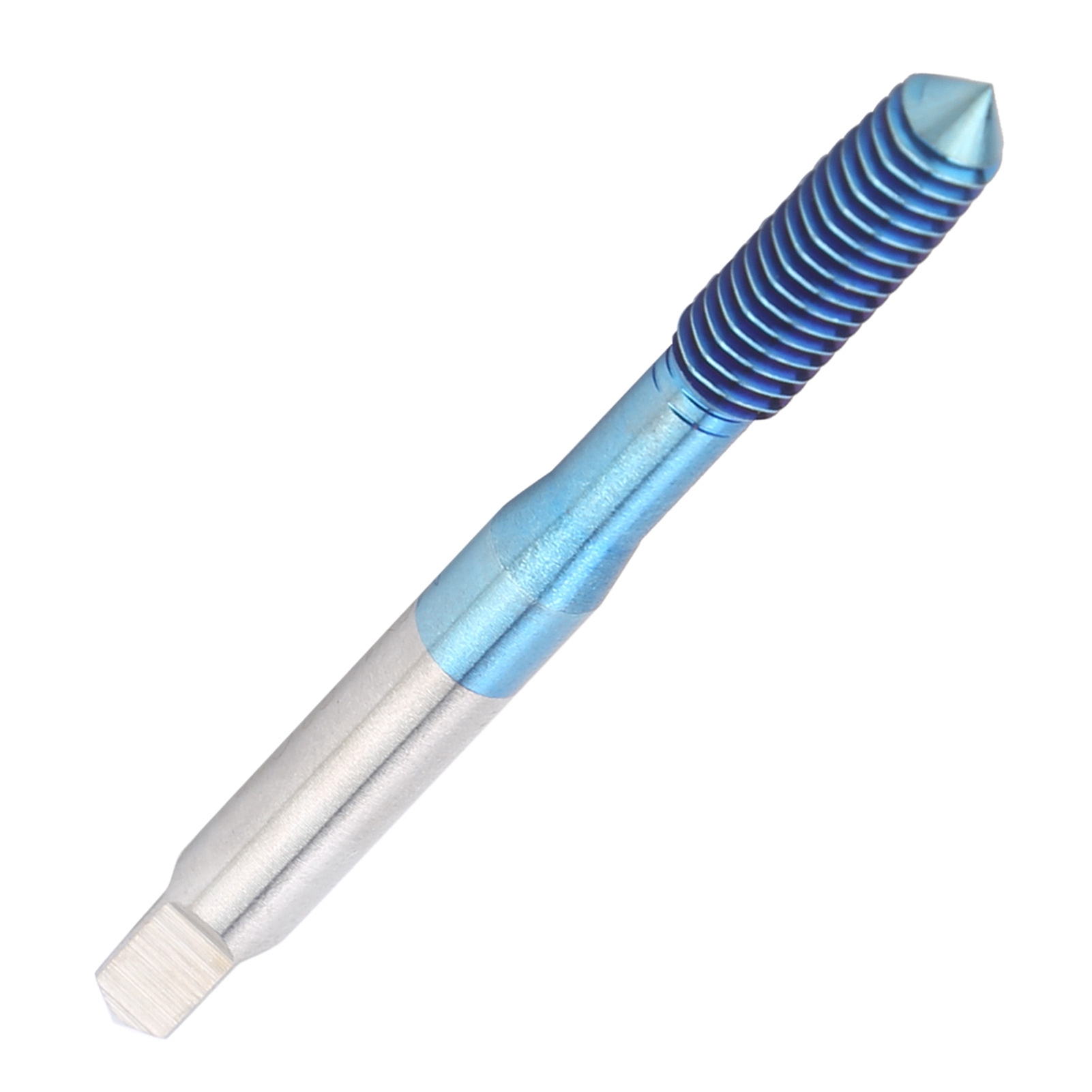 M6 Rechtsgewindebohrer Aus Wolframstahl Mit Blauer Nano-beschichtung