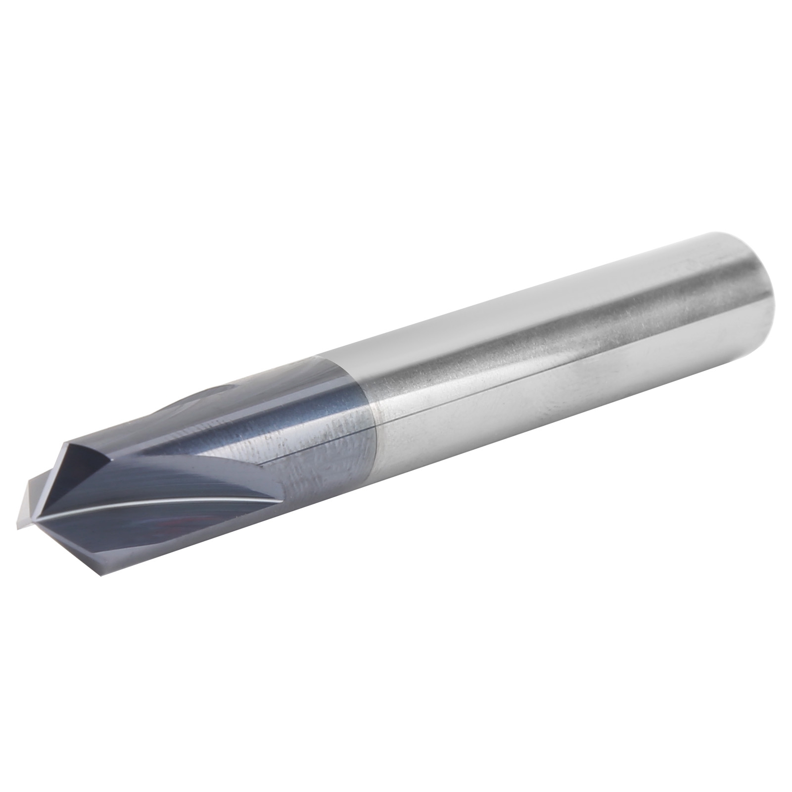 Dreischneidiger Fasenbohrer Aus Wolframstahl, 120°, Cnc-fasenfräser, Durchmesser 10 X 120° X Länge 75 Mm