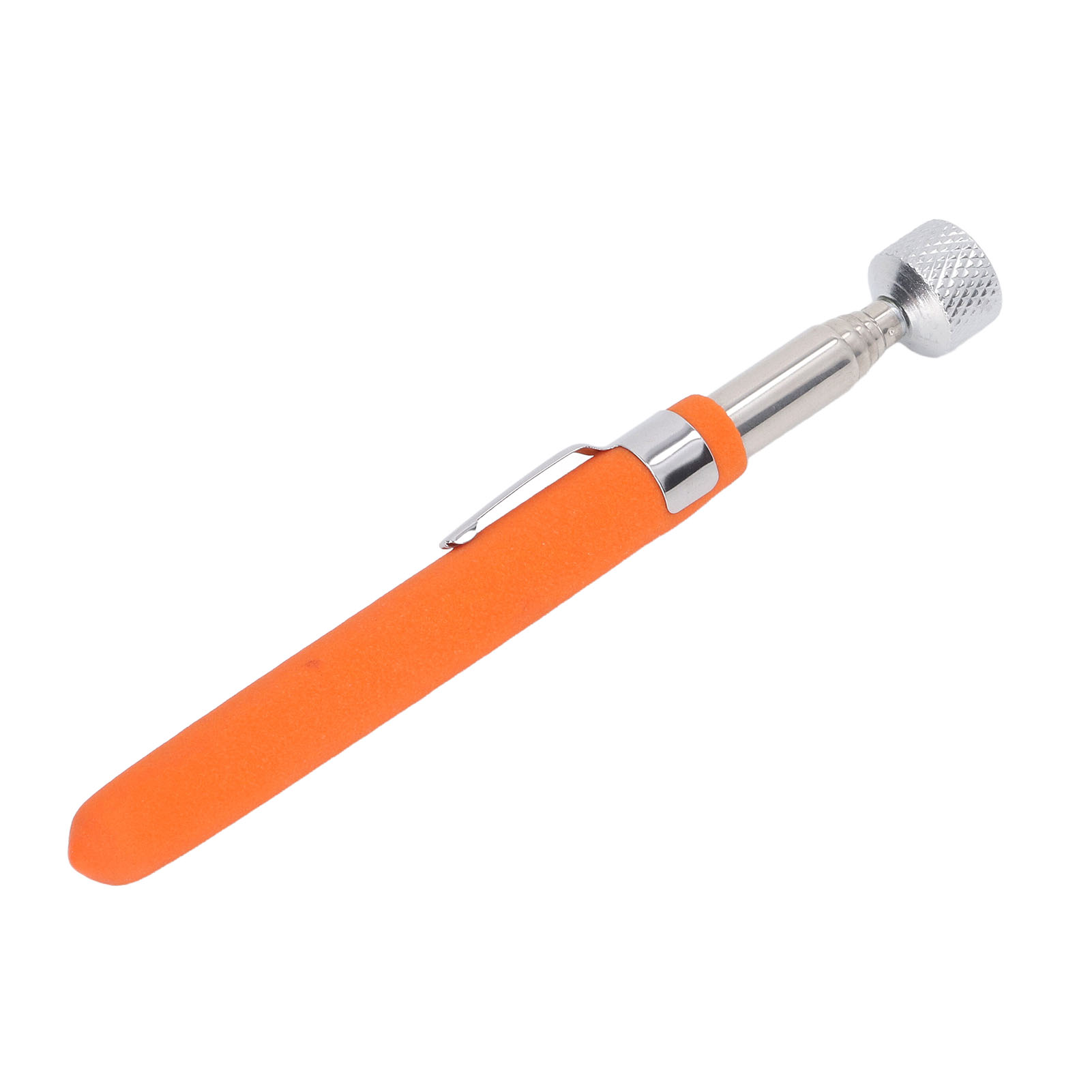 Teleskop-magnetheber, Tragbarer Stiftclip, Starker Saugnapf, Gummigriff, Einziehbarer Magnetstab, 4,5 Kg (10 Lb)