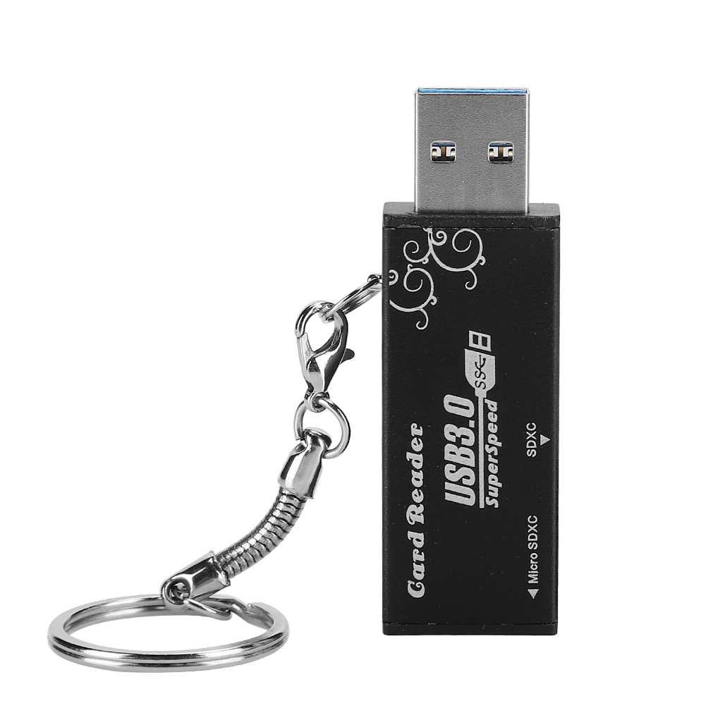 Tragbarer Usb 3.0 Multifunktions-speicherkartenleser Mit Hochgeschwindigkeits-kartenadapter