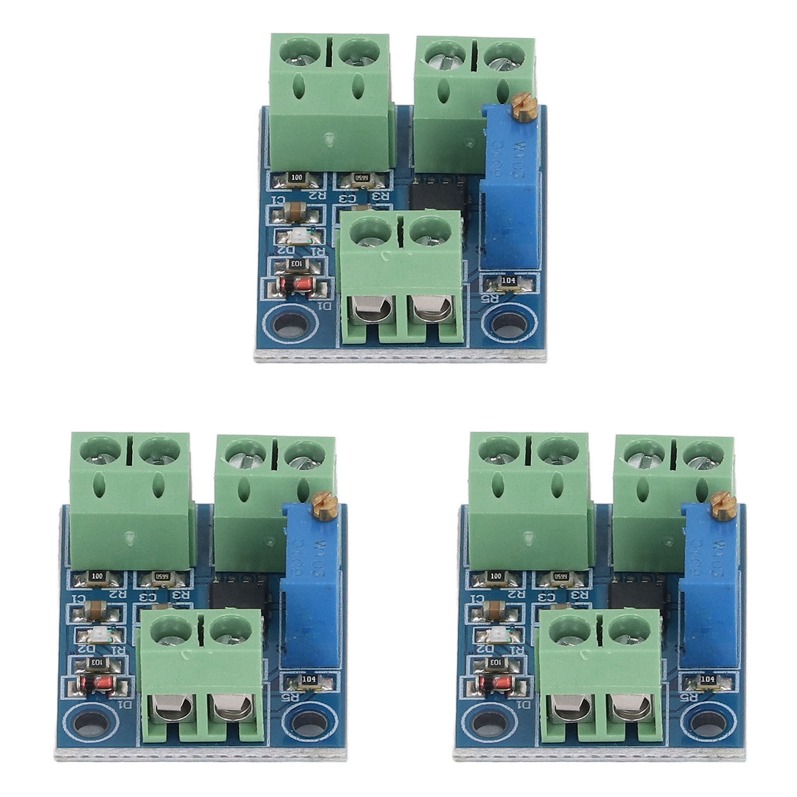 Strom-spannungs-wandlermodul (3 Stück) 0-20 Ma Auf 0-5 V, Dc 10-30 V Übertragungssignalaufbereitungs- Und Wandlerplatine