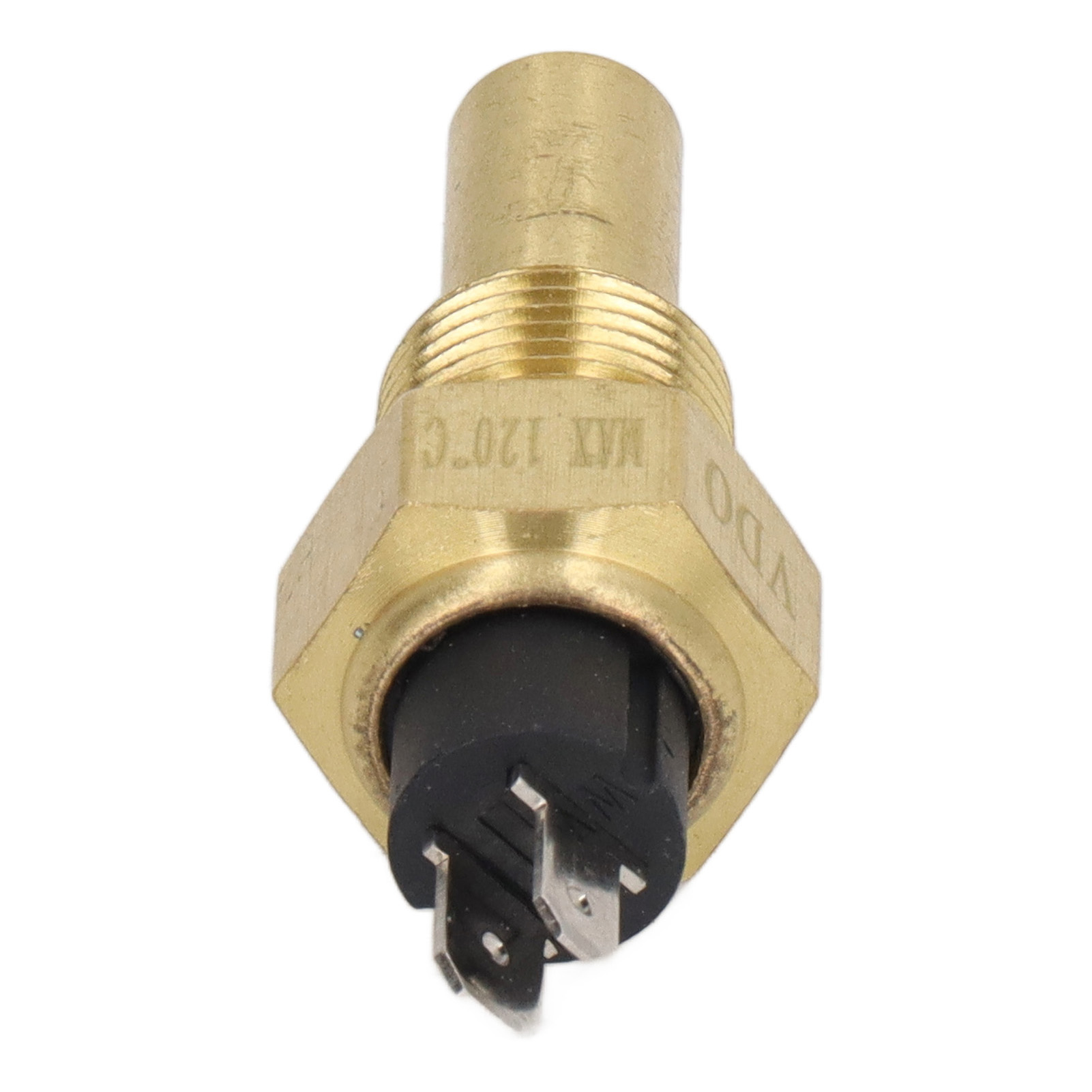 Wassertemperatursensor Aus Aluminiumlegierung, Stabiler Wassertemperatursensor Für Kraftstoff, Ersatz Für Vdo Npt3/8 6–24 V 3 W Npt3/8 Kurzversion