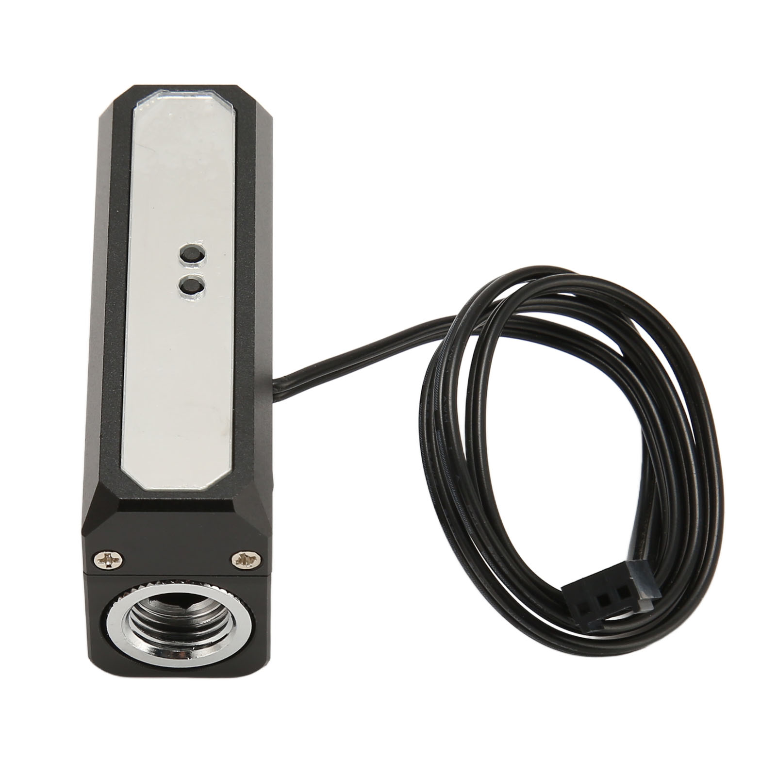 G1/4"-wassertemperatursensor, Durchflussmesser Mit Präziser Anzeige, Flüssigkeitskühlungsalarm Für Pc Lsj Znbj, Schwarz