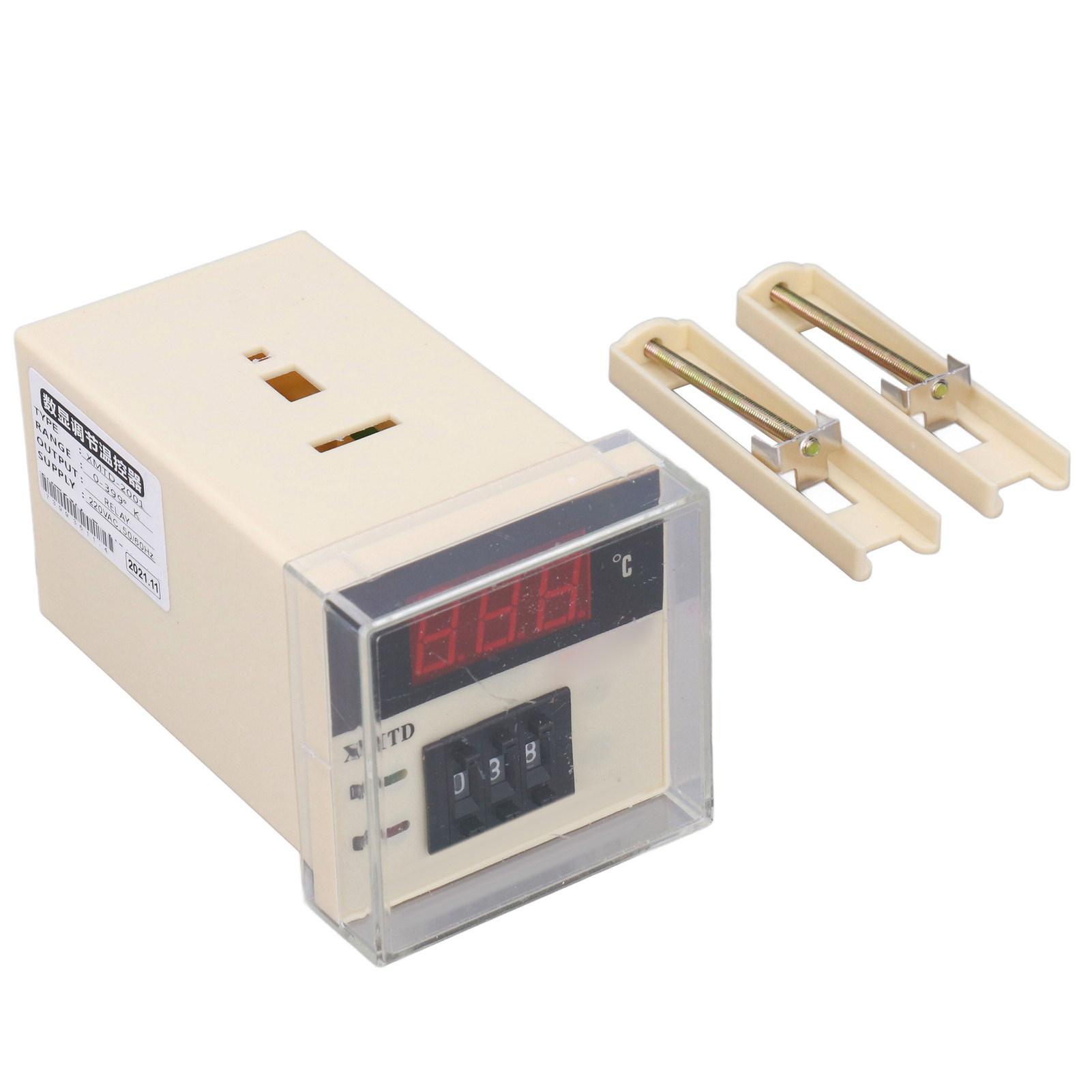 Digitales Temperaturregelthermostat, 0–999 °c, Typ K, Für Heizung Und Kühlung, 220 V Wechselstrom
