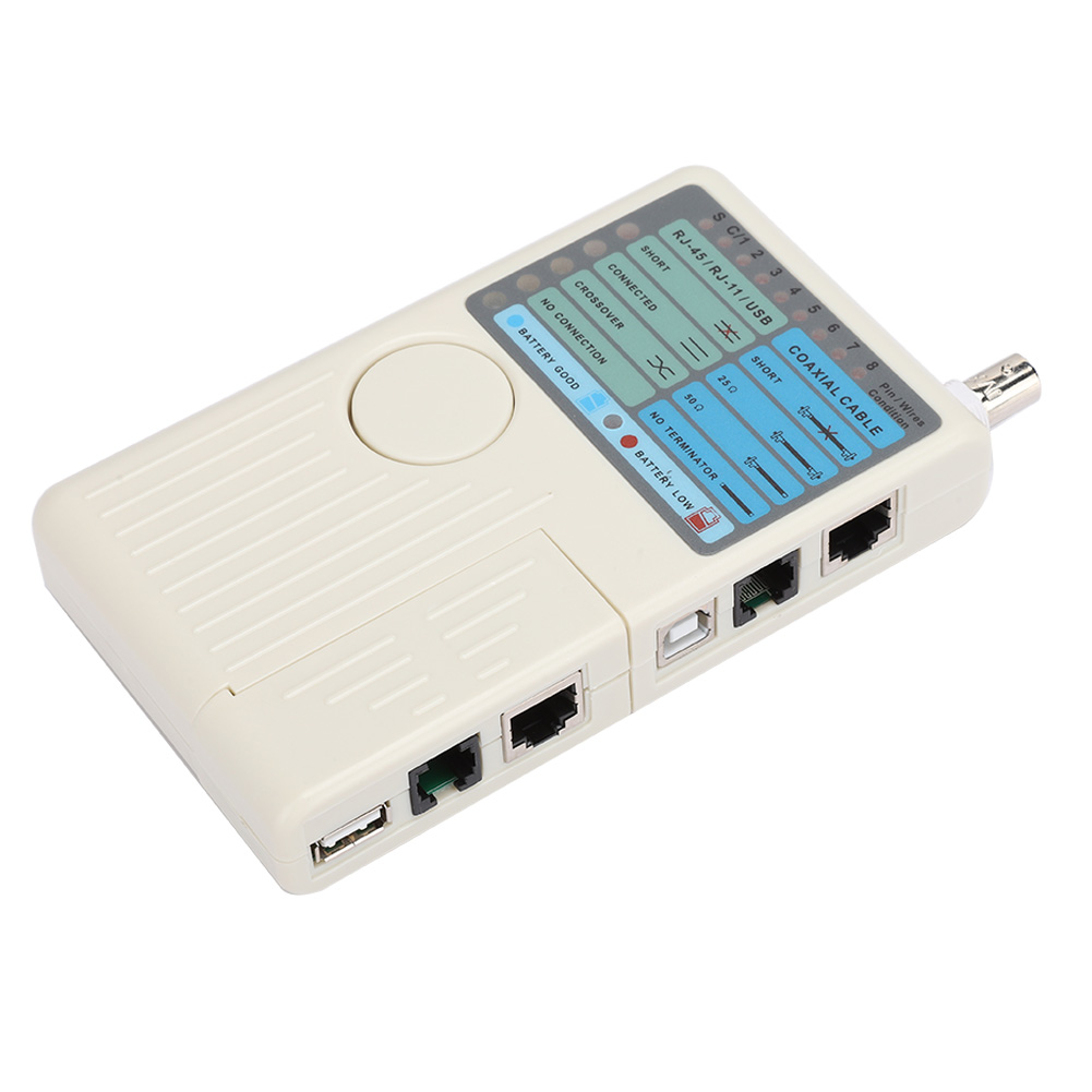 4-in-1-fernwartungsgerät Für Netzwerkkabel (rl-45, Rj-11, Usb, Bnc Und Lan)