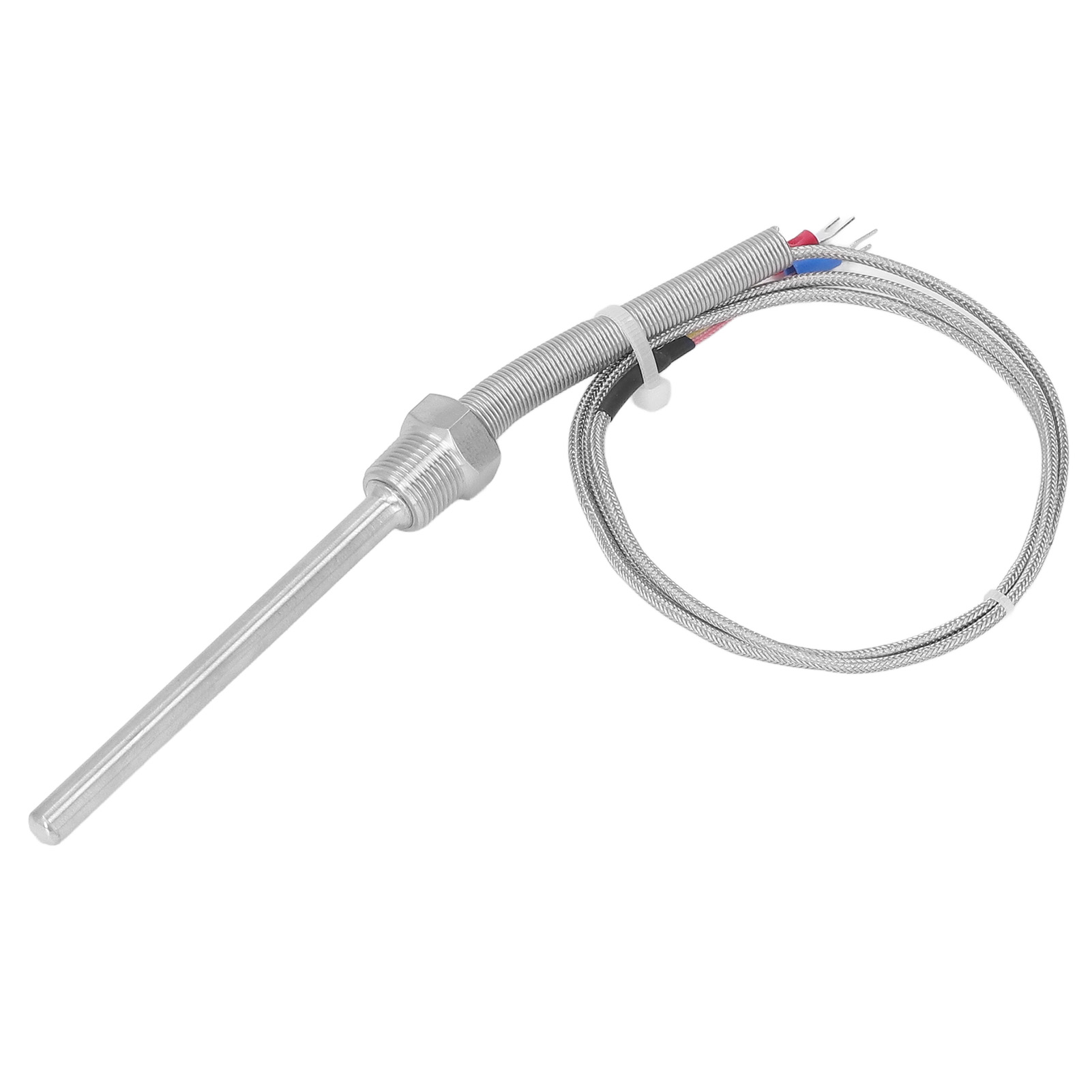 Thermoelement Typ K, 0–400 °c, 3/8 Npt, 8 X 100 Mm, Temperaturfühler Aus Edelstahl, 1 M / 3,28 Ft