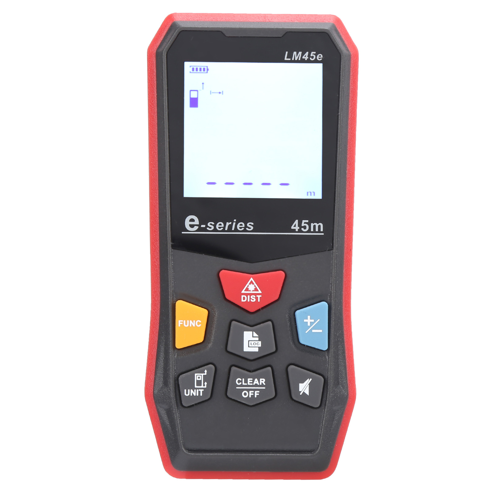 Lm45e Tragbarer Infrarot-laser-entfernungsmesser – Distanz- Und Volumenmessung
