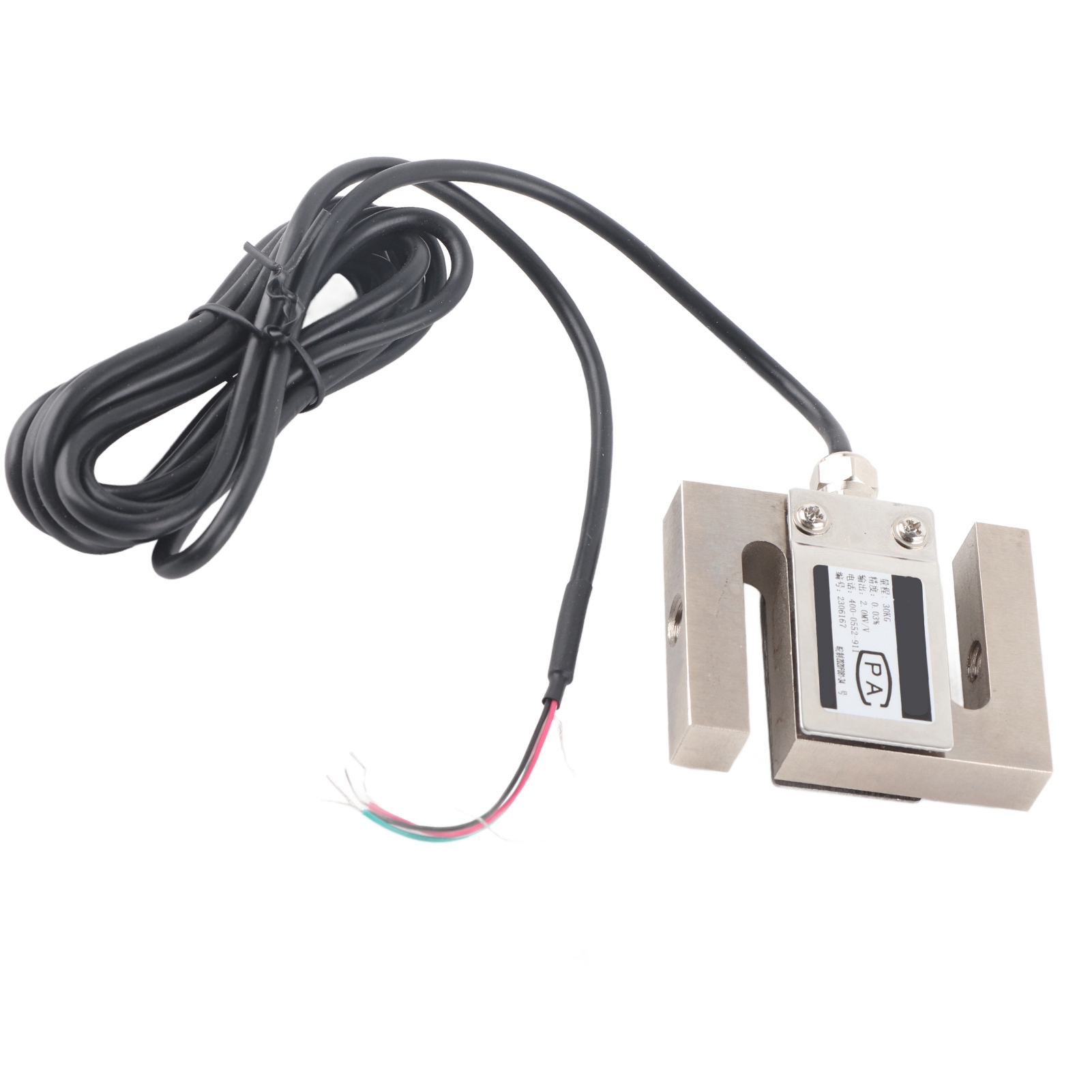 Gewichtssensor Aus Edelstahl M8x1,25 Typ S, 30 Kg Zug-, Druck- Und Zugkraftsensor