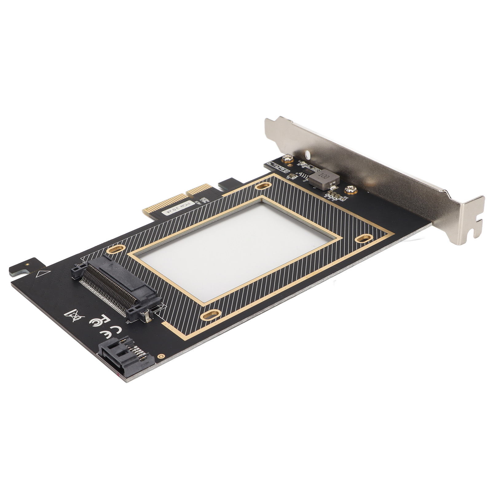 Tragbarer U.2-zu-pcie-schnellübertragungsadapter (pcie 3.0 X4) Für 2,5-zoll-u.2-nvme-ssd-erweiterungskarte