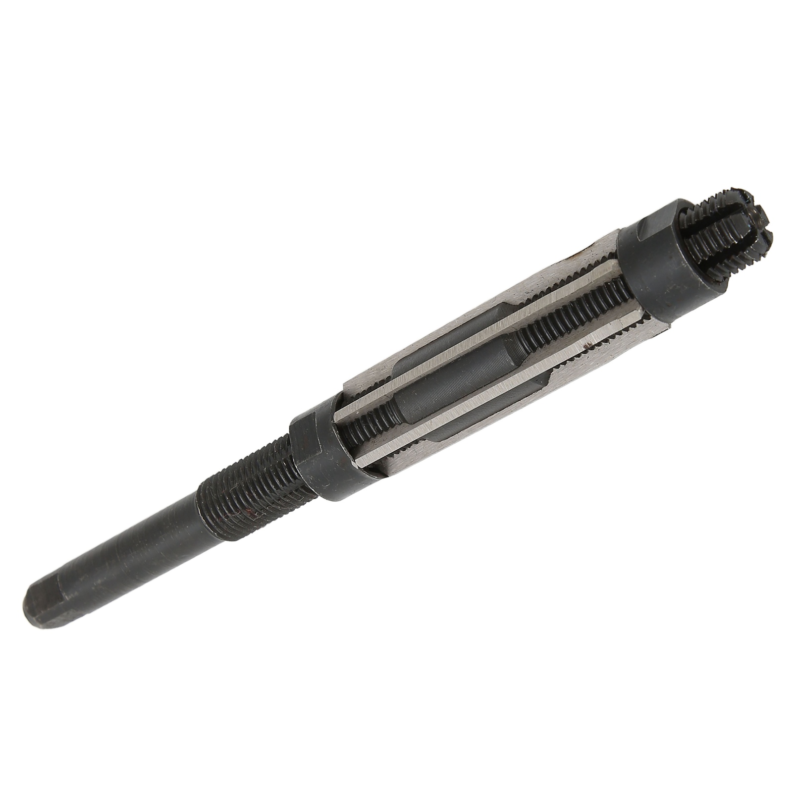 Verstellbare Manuelle Reibahle Mit Spannfutter, 6 Schneiden, 64 Mm Länge, 9sicr-stahl, Verstellbereich 19–21 Mm
