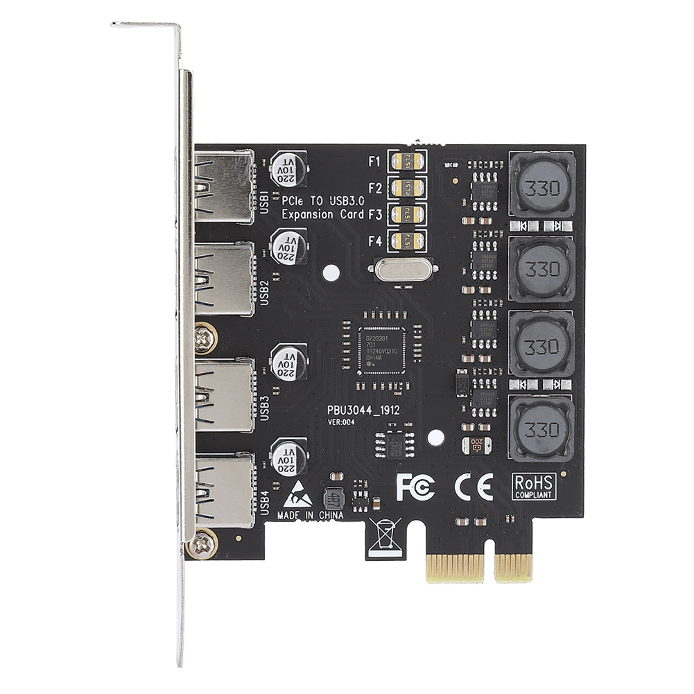 4-port Usb 3.0 Pci E Pc-erweiterungskarte, Adapter Für Nec-chip, Hohe Übertragungsrate