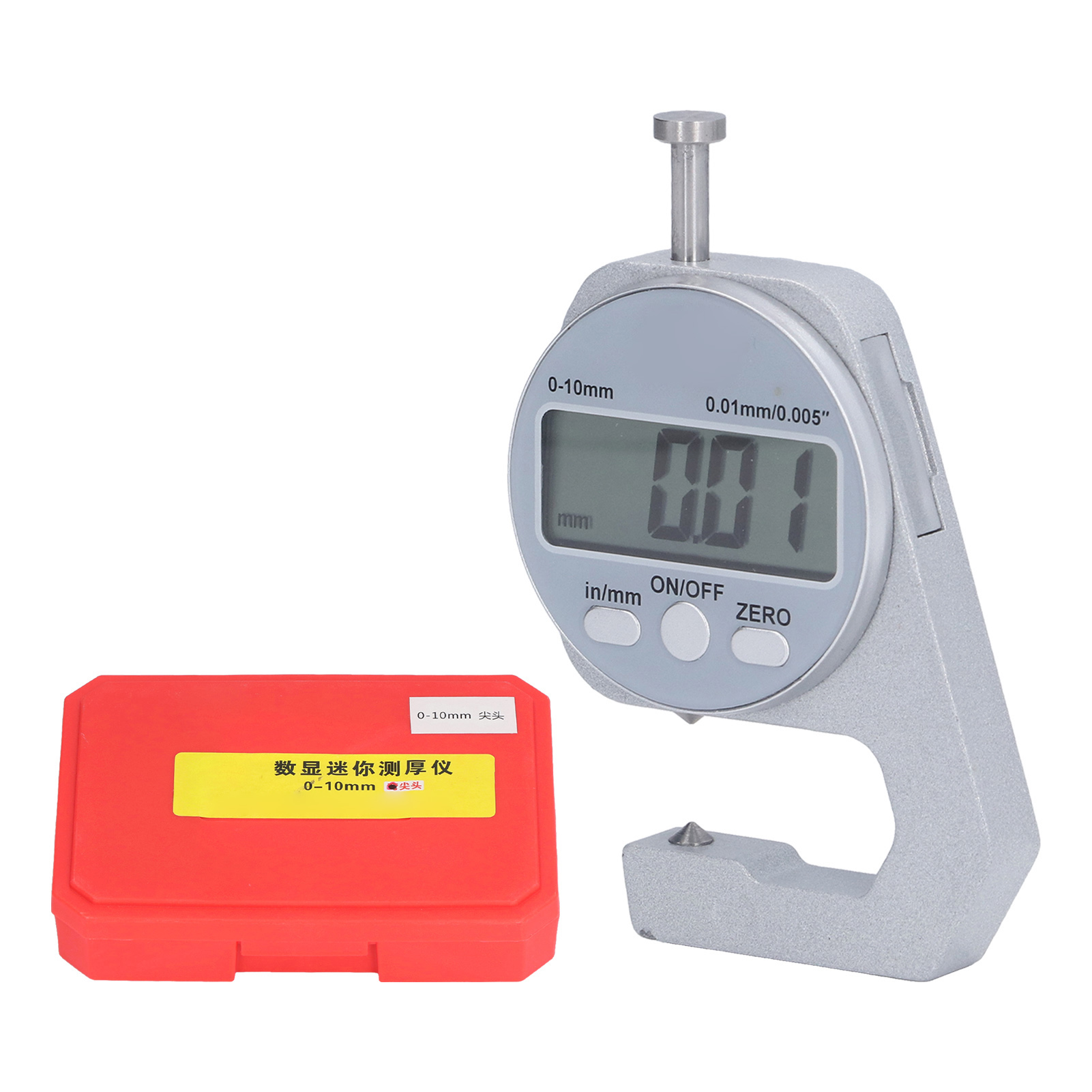 Digitales Dickenmessgerät, Messbereich 0-10 Mm, Elektronischer Mini-messschieber Mit Lcd-bildschirm
