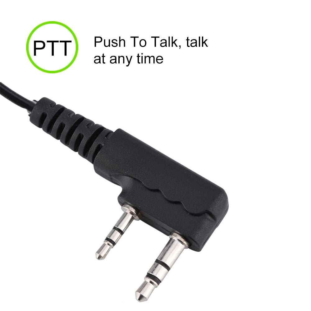 K-kopf-universal-ohrhörer Mit 2 Pins Für Walkie-talkies