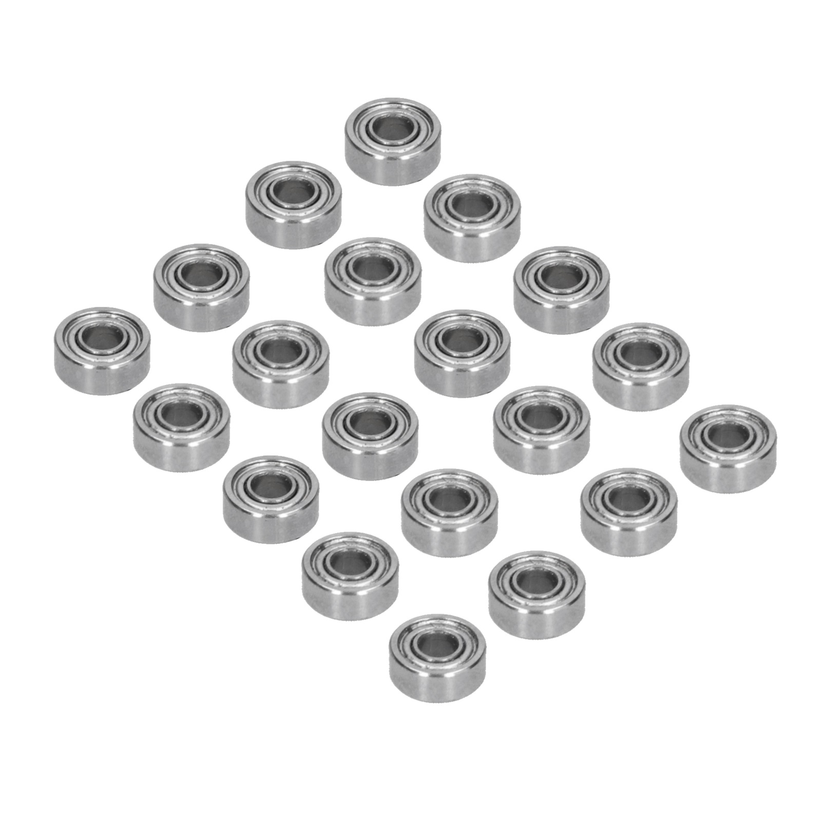 20 Rillenkugellager, Doppelt Abgedichtet, Stahl, Für Maschinenbaugeräte 3600-0410-0004