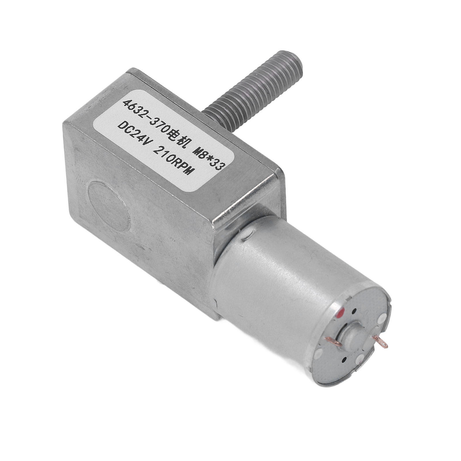 Turbo-schneckengetriebemotor, Hochdrehmomentstarkes Mikrogetriebe, 24 V Dc, M8x33 Mm, Elektrowerkzeuge, 210 U/min