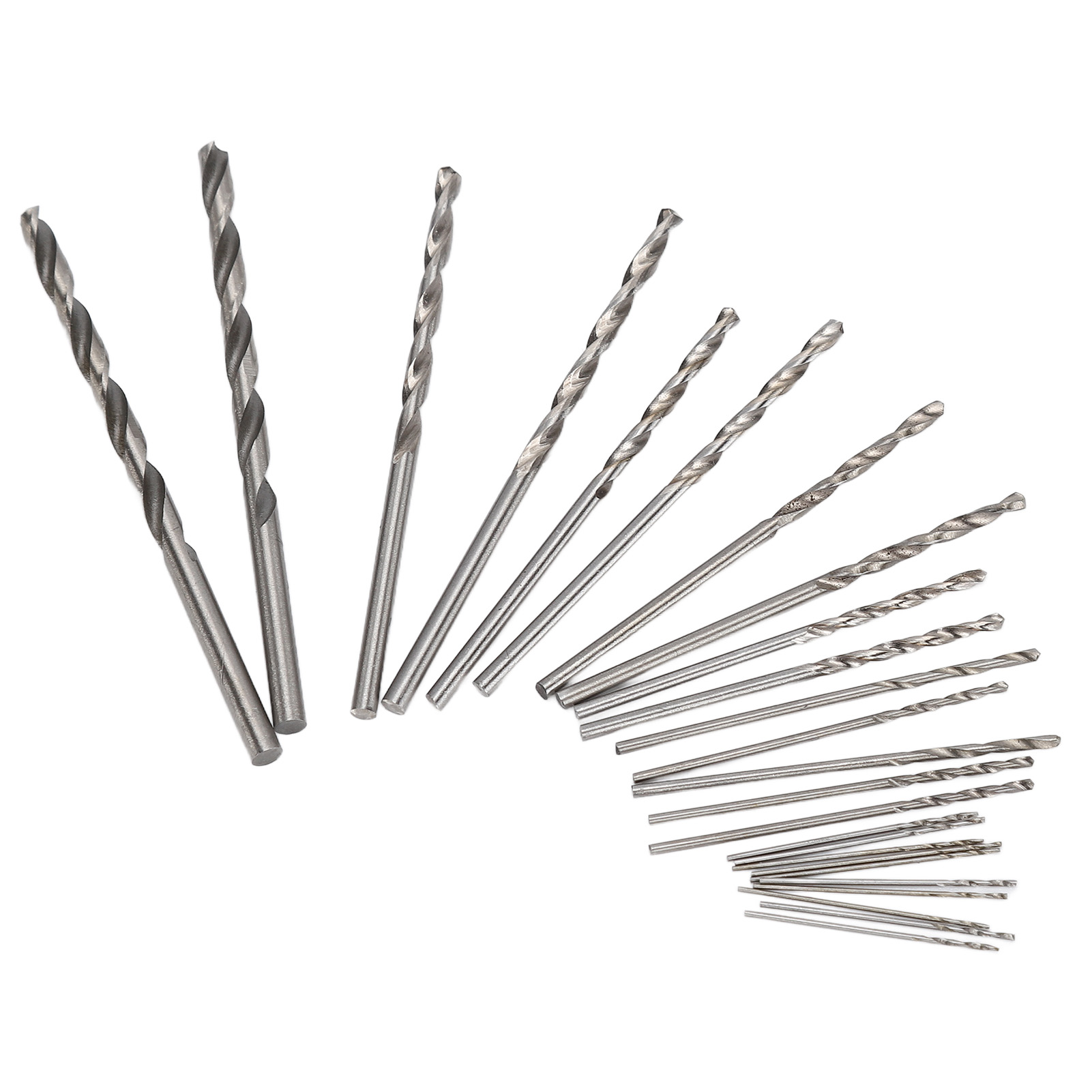 Set Mit 25 Mini-hss-spiralbohrern Mit Geradem Schaft Von 0,5 Bis 3 Mm Für Schmuckherstellung, Uhrenherstellung Und Kunsthandwerk.