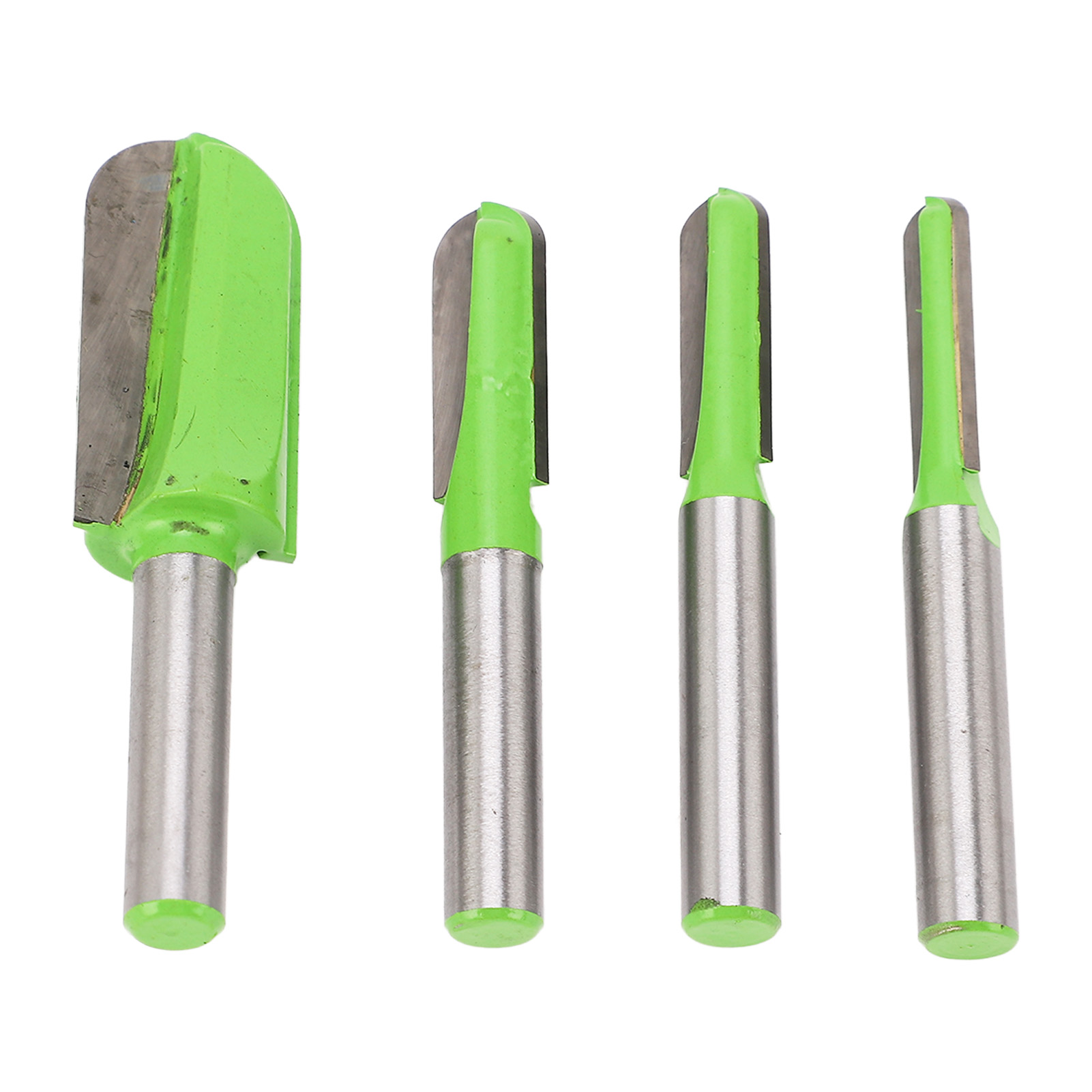 Satz Mit 4 Tiefnutfräsern Mit Runder Spitze Und 8 Mm Schaft Für Cnc-fräsen, Für Holzbearbeitung Und Fräsen.