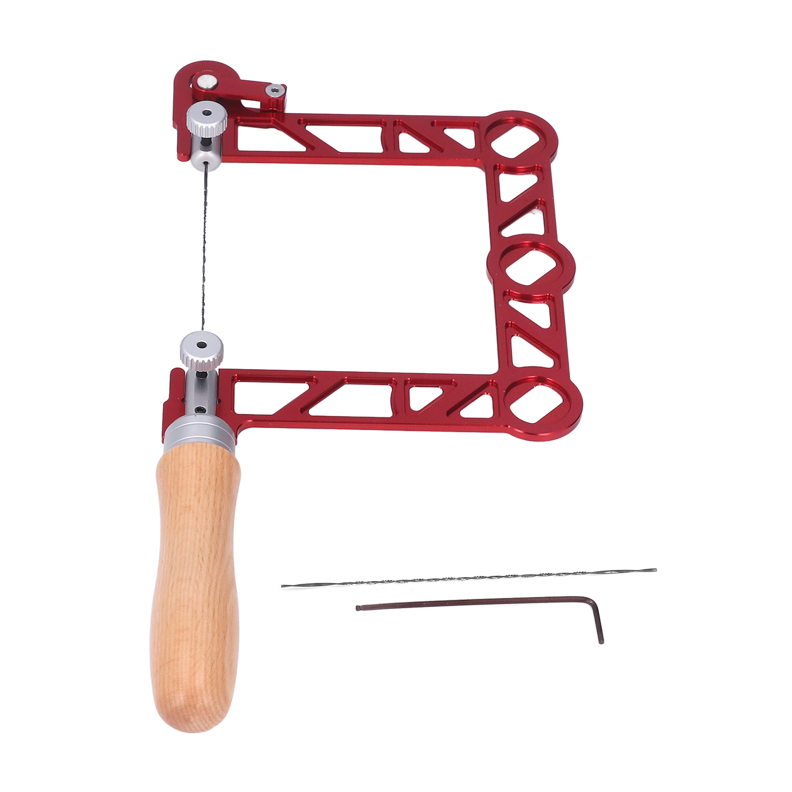 Mini-handsäge Für Holzarbeiten, U-förmiger Holzgriff, Dekupiersäge Für Juweliere Und Metallarbeiter, 10 Cm