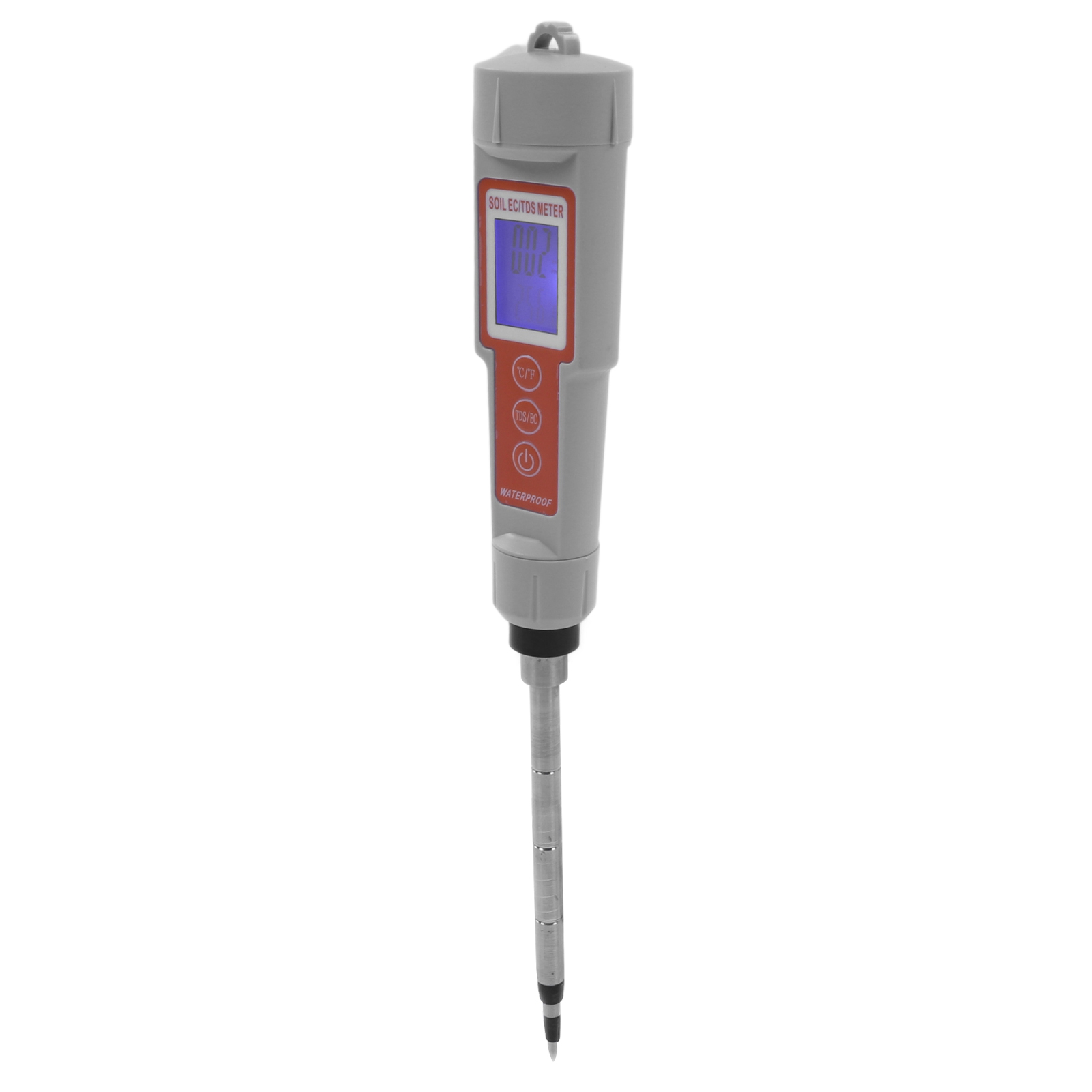 3-in-1 Bodentester: Elektrische Leitfähigkeit (ec), Tds- Und Temperaturanalysator, Bodenqualitätsdetektor Für Gewächshaus Und Aquarium.