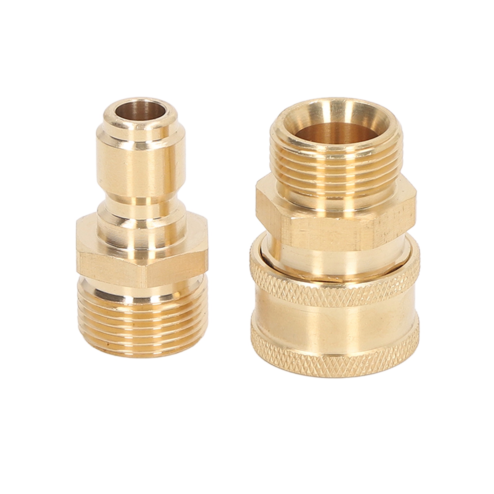 Anschlüsse Für 5000 Psi Hochdruckreiniger, Waschmaschinenschlauchadapter, M22x1,5 Mm Stecker Und Buchse, Außengewinde (stecker Und Buchse).