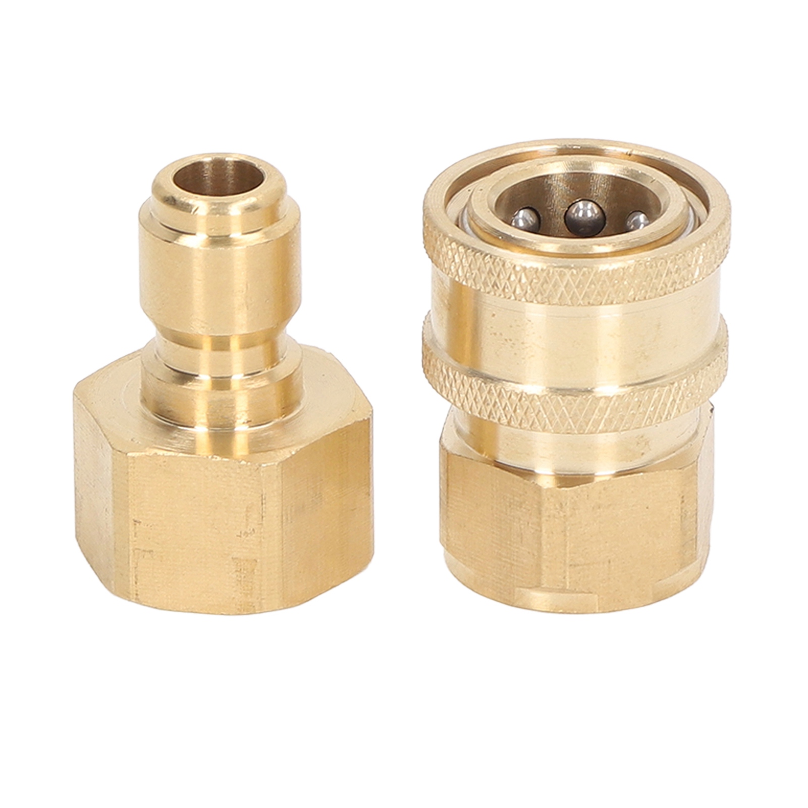 Anschlüsse Für 5000 Psi Hochdruckreiniger, Waschmaschinenschlauchadapter, M22x1,5 Mm Stecker Und Buchse, Innengewinde (stecker Und Buchse).