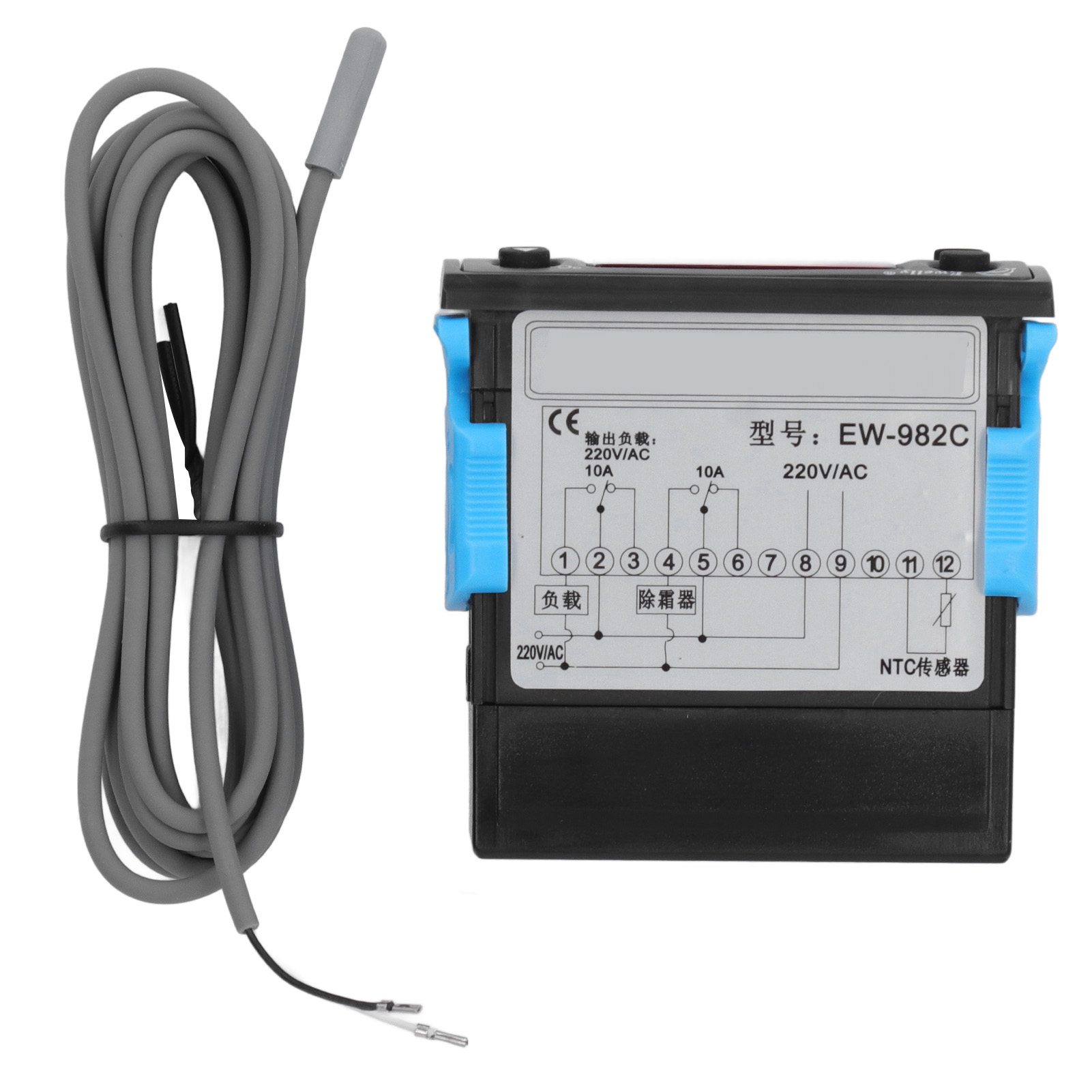 Abtau- Und Kühlthermostat Mit Digitalanzeige, 220 V Wechselstrom, Für Kühlgeräte