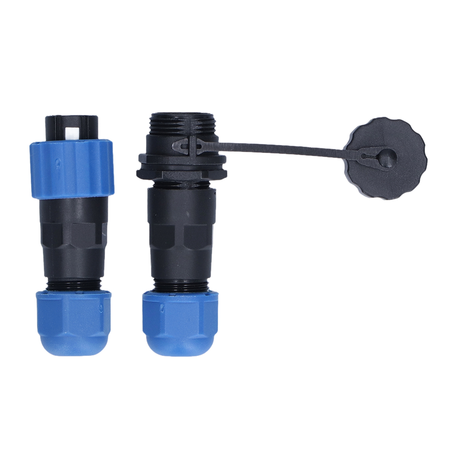 Luftfahrtkabelverbinder, 1- Bis 7-poliger Stecker, Robuste Verbindung, Gute Korrosionsbeständigkeit, Kabelverbinder, 5-poliger Luftfahrtstecker (250 V 5 A)