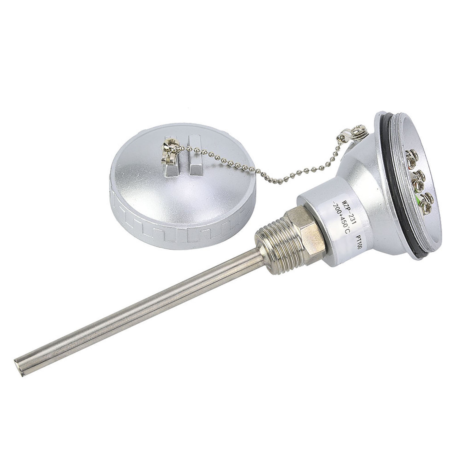 Rtd Pt100 Temperaturfühler, 1/2" Npt Gewindeanschluss Für Thermoelement (pt 100 Mm)