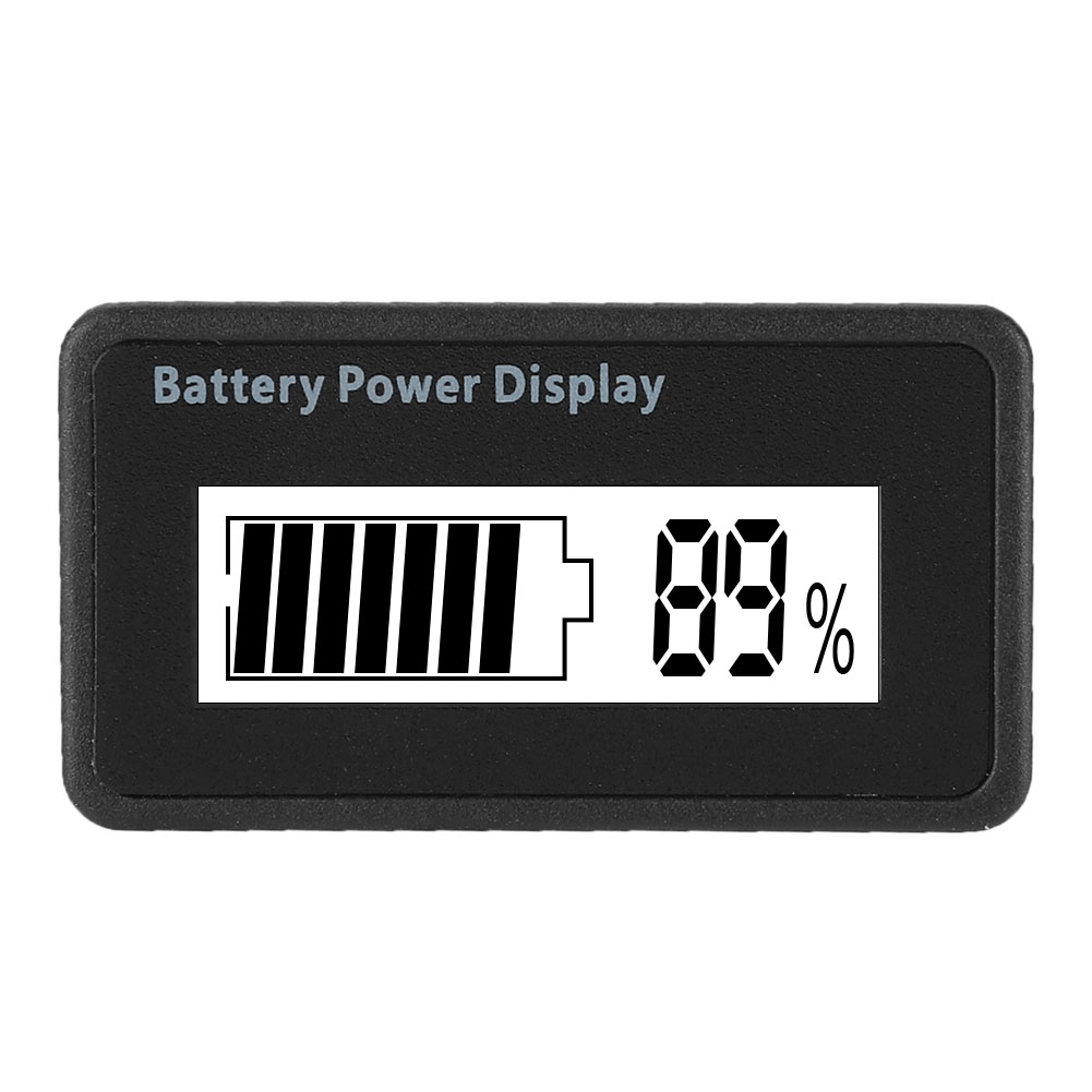 Gy-6h Universal-voltmeter Mit Weißer Hintergrundbeleuchtung Für 12-48v-batterieladeanzeige