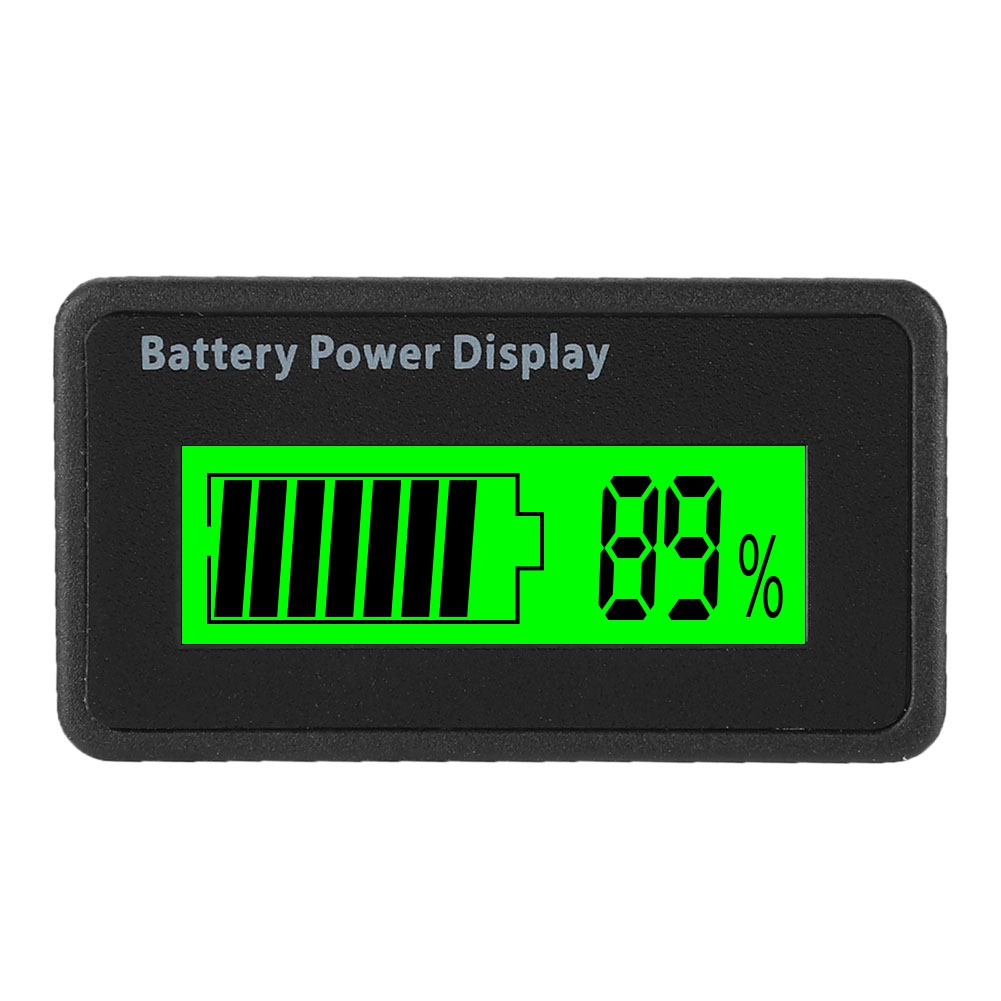 Gy-6h Universelles Voltmeter Mit Grüner Hintergrundbeleuchtung Für 12-48v Batterieladeanzeige