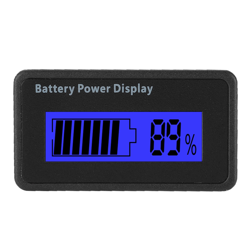 Gy-6h Universelles Voltmeter Mit Blauer Hintergrundbeleuchtung Für 12-48v Batterieladeanzeige
