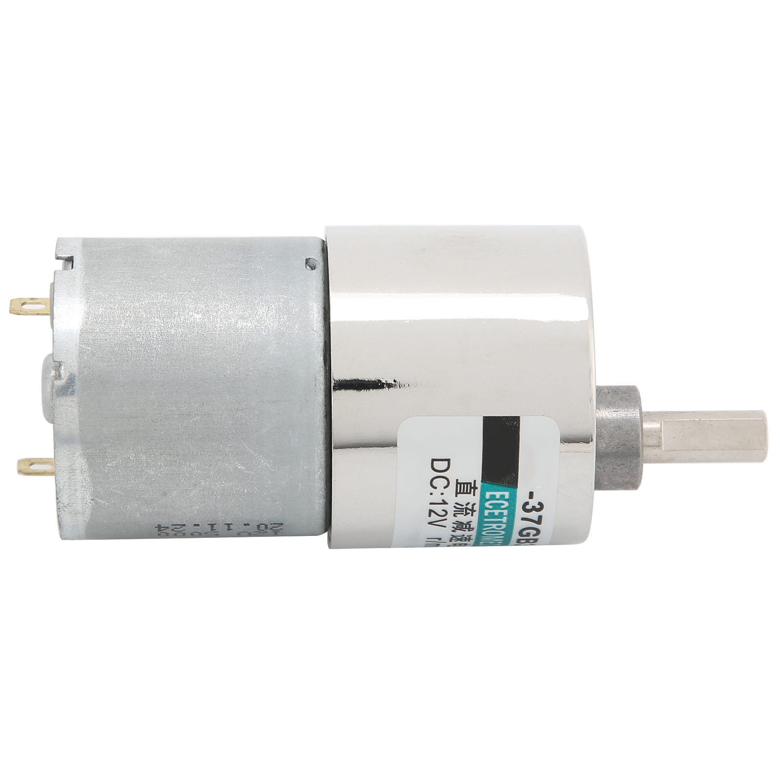 Langsam Laufender, Drehmomentstarker Permanentmagnet-gleichstrom-getriebemotor 12v Xd-37gb3530 + Halterung + 10-u/min-drehzahlregler