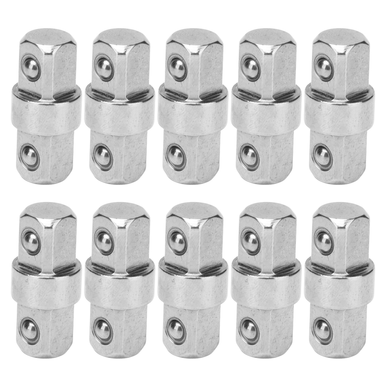 3/8" Edelstahl-doppelschlüsseladapter (10 Stück)