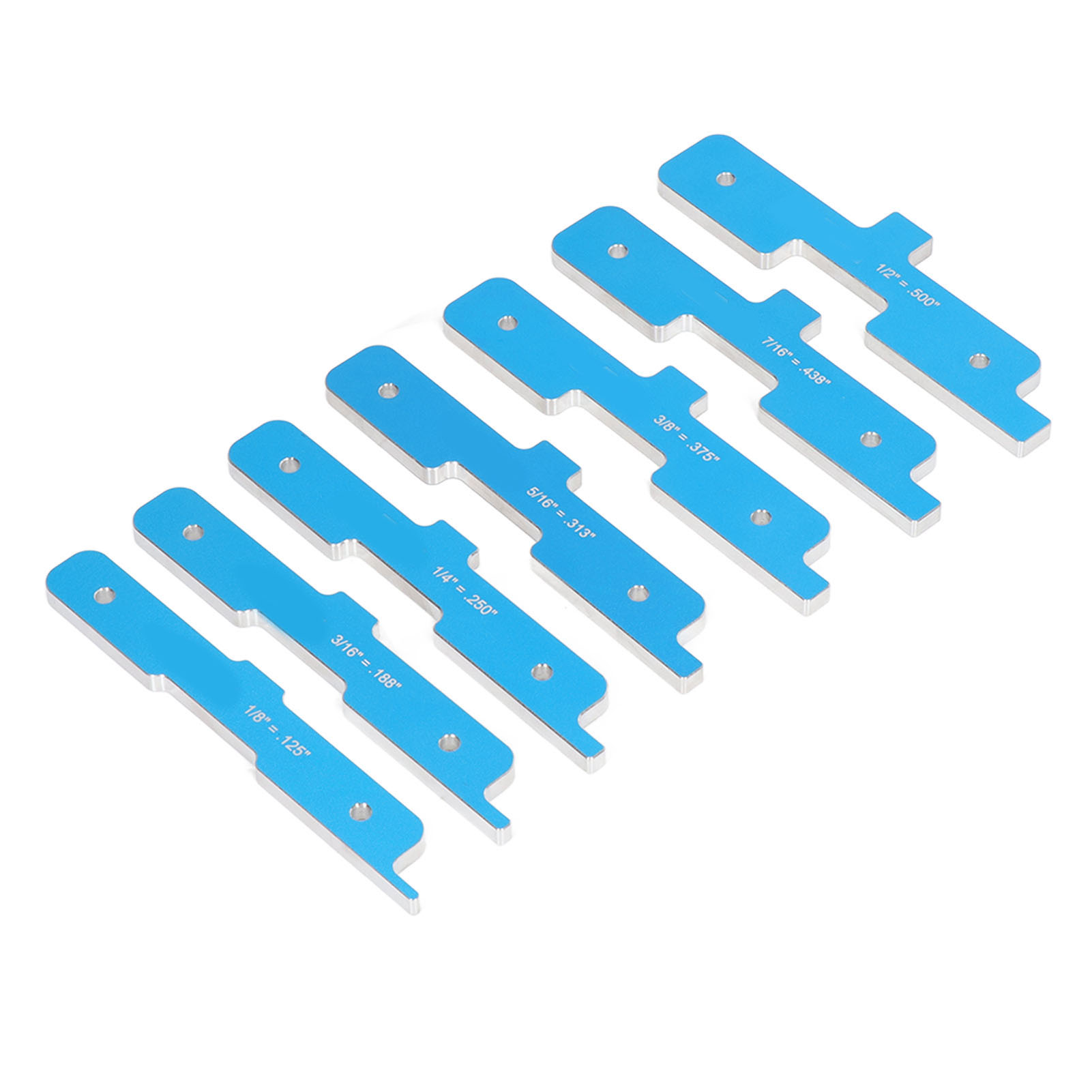 Werkzeugset Aus Aluminiumlegierung, Bestehend Aus 7 Teilen Für Frästisch, Einstellleiste Und Einstellblock, Zum Schneiden Und Fräsen.