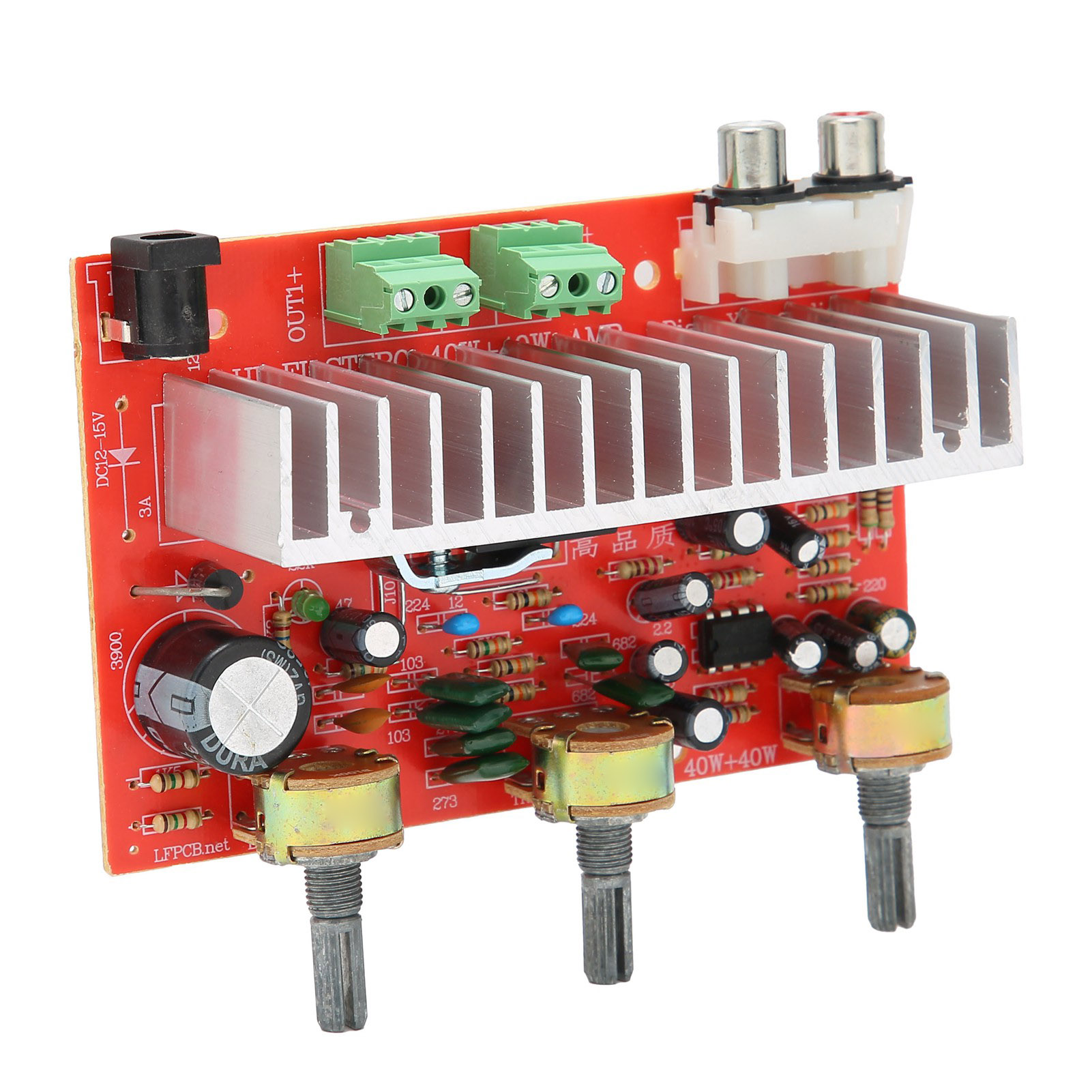 Audioverstärkerplatine, 12v 2a Dc-leistungsverstärkermodul, Ersatzteil Tda7377