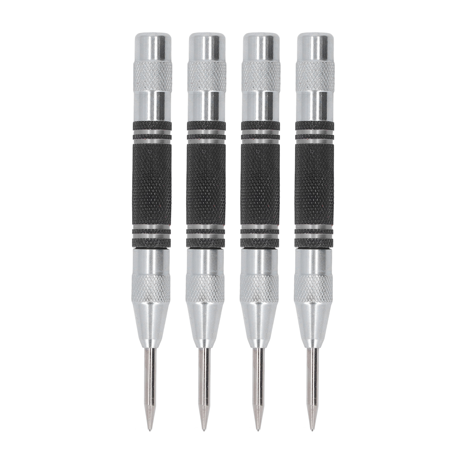 Satz Mit 4 Automatischen 12,7 Cm (5 Zoll) Hochgeschwindigkeitsstahl-stanzwerkzeugen Für Montage Und Wartung (schwarz Und Weiß)