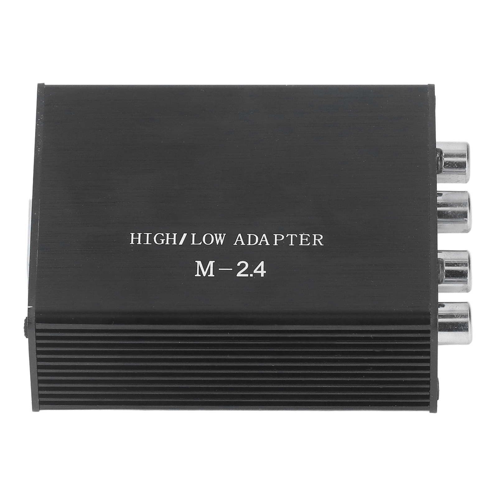 Hoch-/niederfrequenz-audiowandler Mit Verzögerung, Gehäuse Aus Aluminiumlegierung, 2 Eingänge/4 Ausgänge, 12-v-gleichstromversorgung