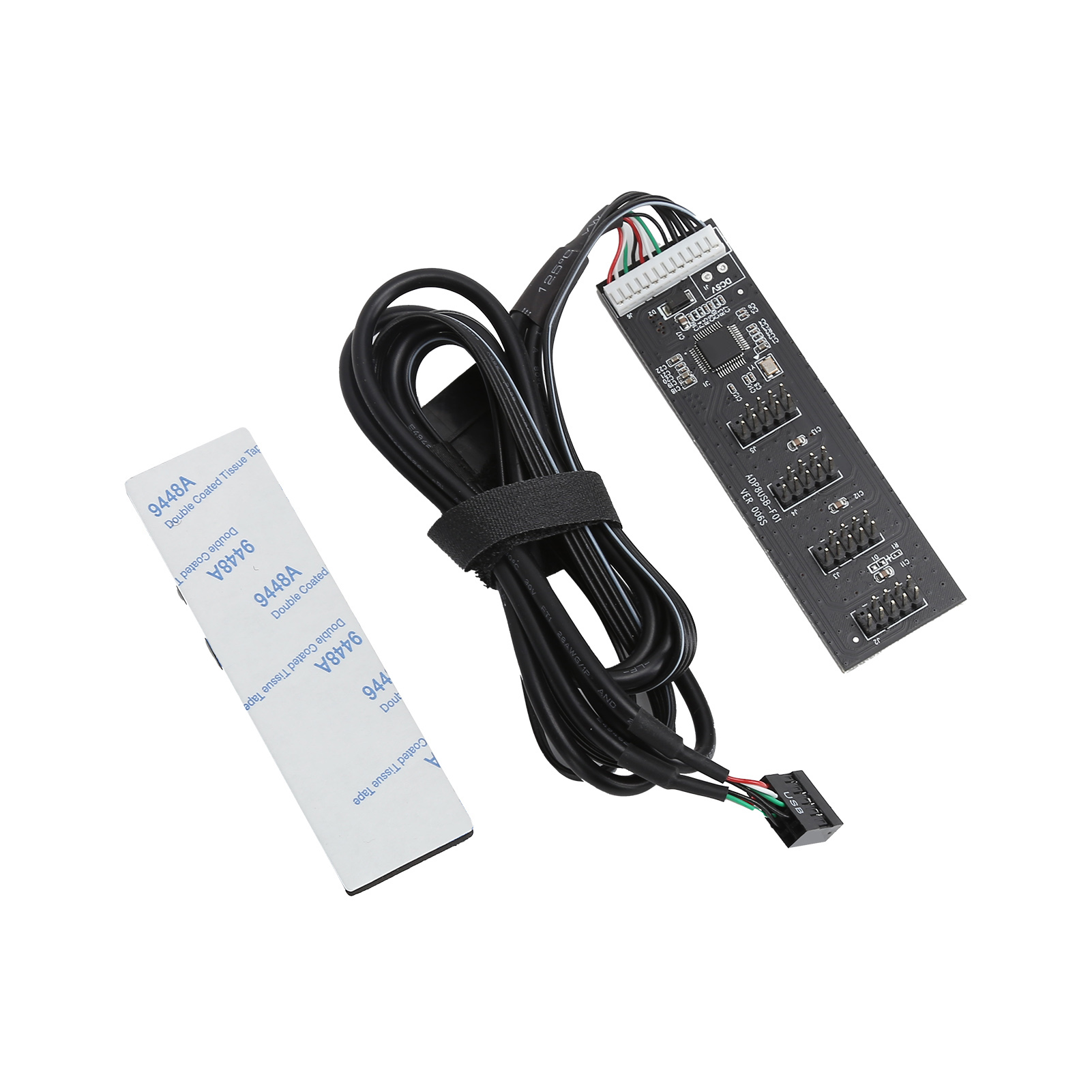Usb 2.0 Hub-erweiterungskarte 9-pin Auf 4-port 9-pin Für Computer-motherboard