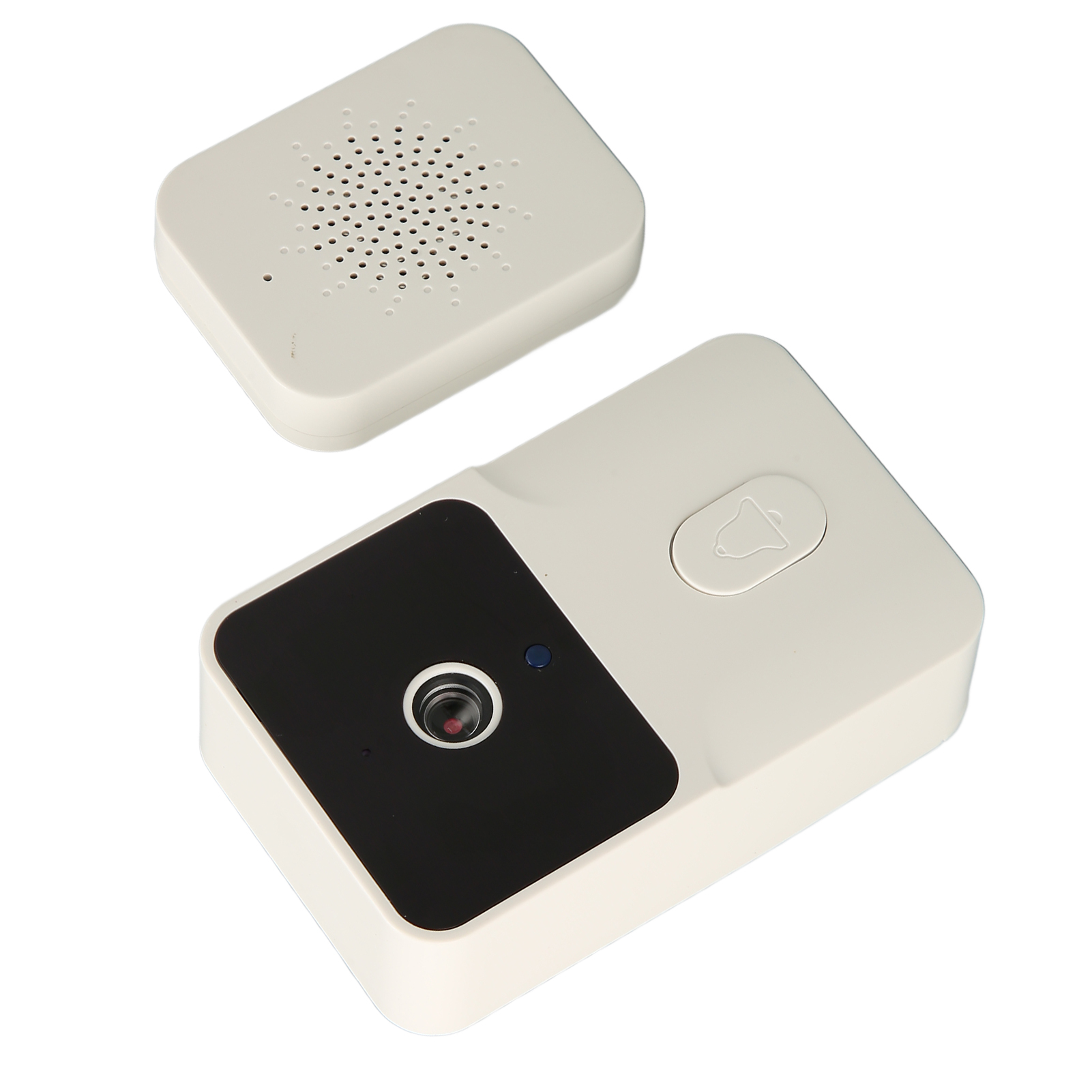 Wlan-videotürklingel Mit Bewegungserkennung, 75-grad-winkel, Mobiler App, Sprach-gegensprechanlage Und Fernbedienung Für Das Zuhause
