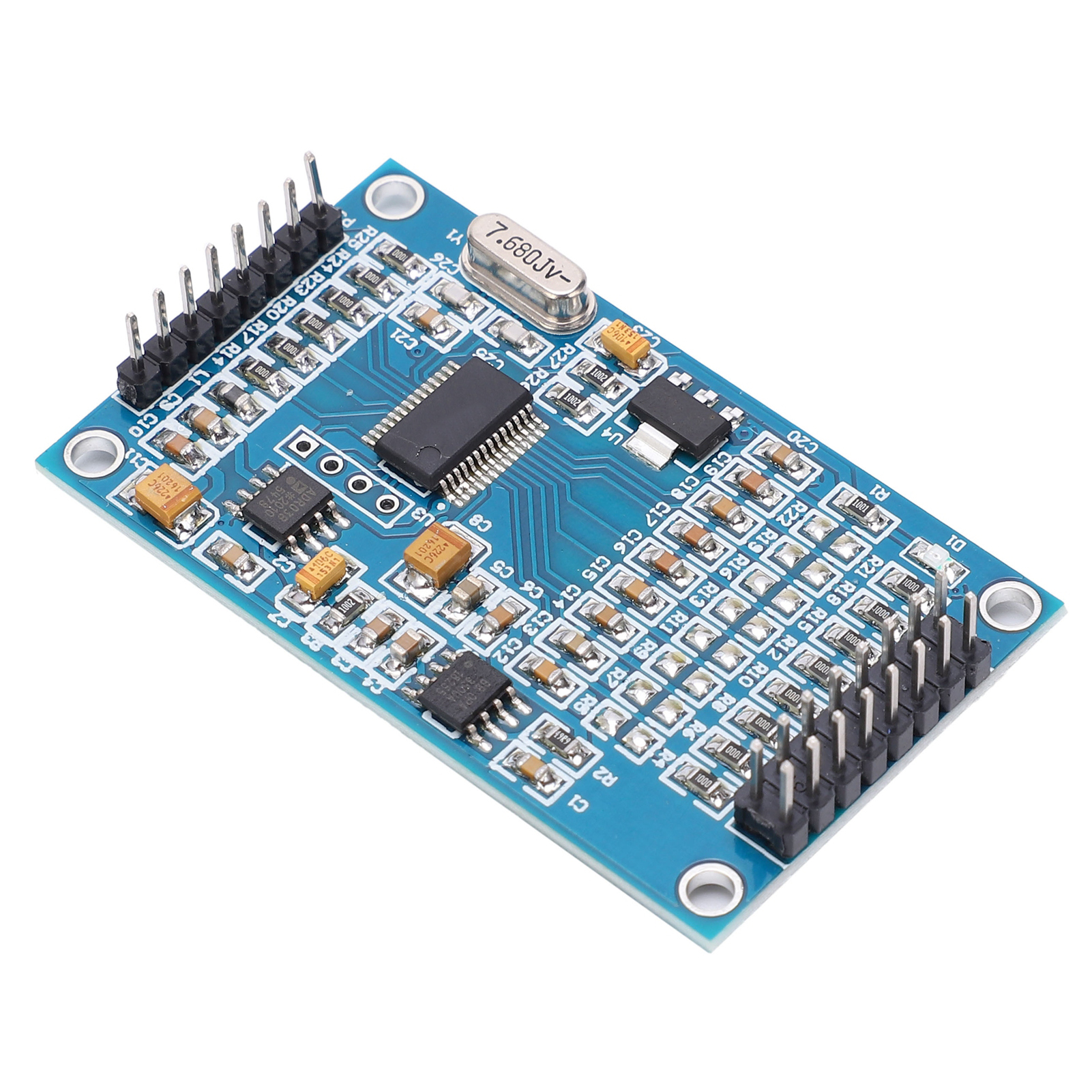 Datenerfassungskarte Für 24-bit, 8-kanal-adc-modul, Hohe Präzision, 30 Ks/s Datenausgabefrequenz Ads1256