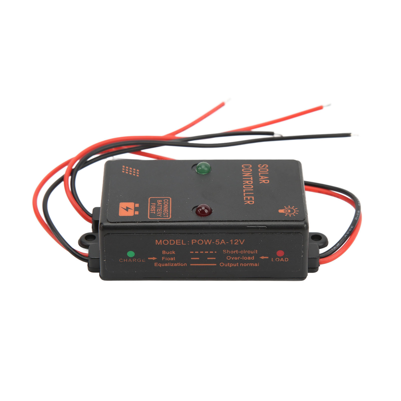 Ip67 Wasserdichter Solarmodul-laderegler, 24/7-betrieb, 5a 6v 12v Automatischer Pwm-laderegler
