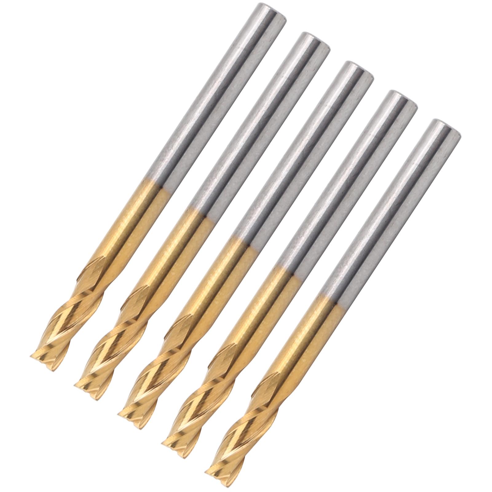 Flachschneid-3-schneidfräser Aus Wolframstahl, Schneidwerkzeuge 3,175 X 3,175 X 8 X 40