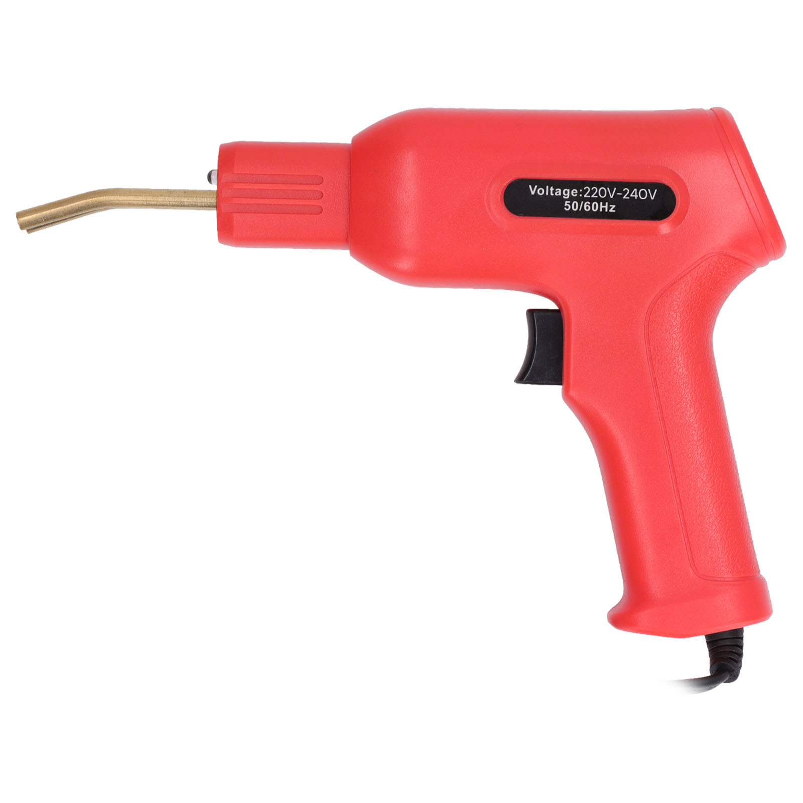 50-w-heißtacker Für Die Reparatur Von Kunststoffteilen An Kraftfahrzeugen, Stoßstangen-schweißset Mit 4 Klammerarten, 220–240-v-stecker (rot, Europäischer Stecker)