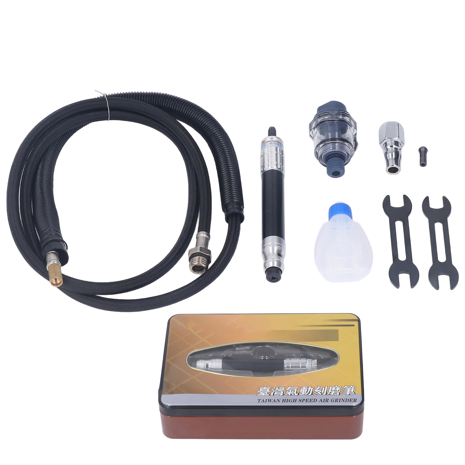 Mini-hochgeschwindigkeits-druckluft-stiftschleifer, 50.000 U/min, 6,35 Mm (1/4 Zoll)