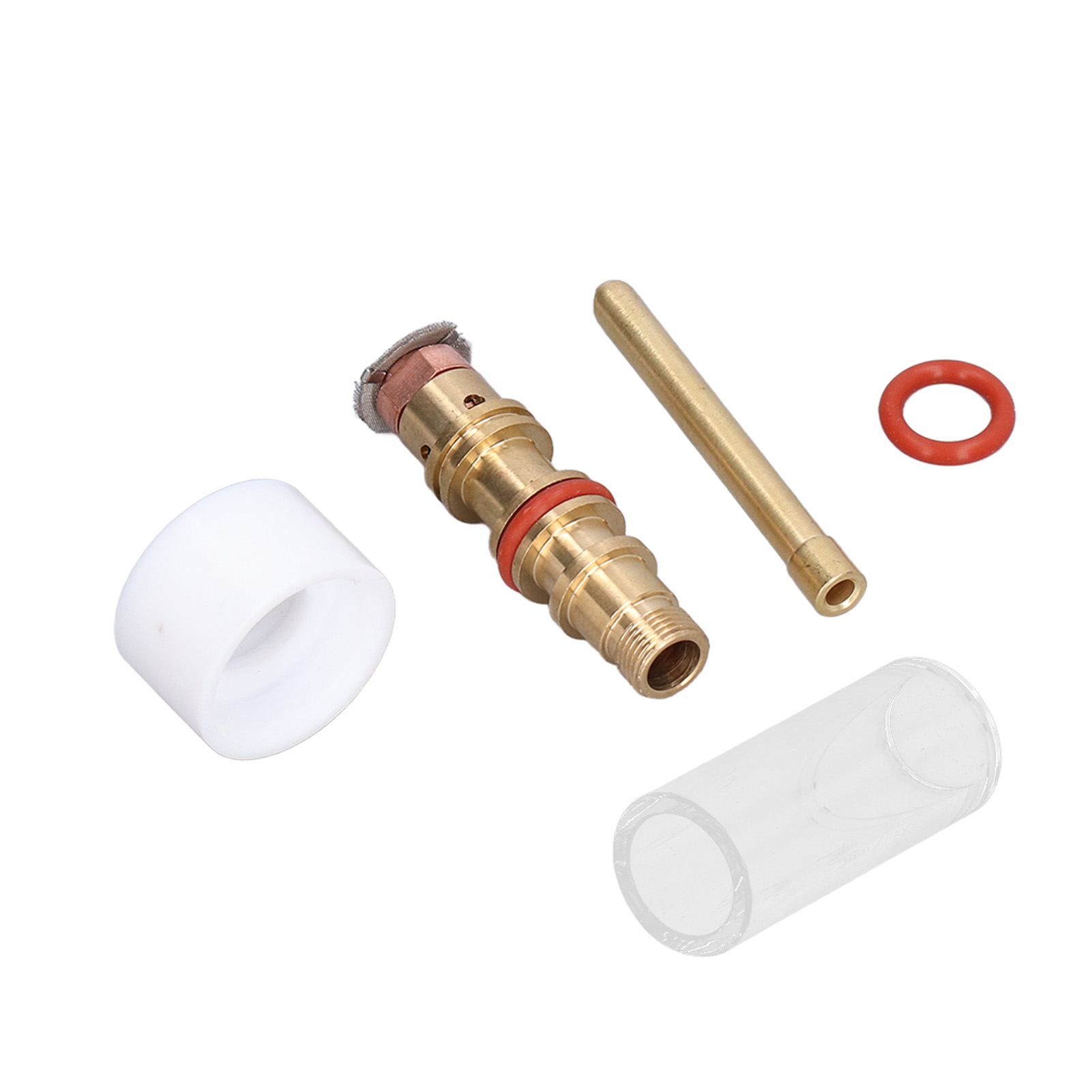 Zubehörset Für Wig-schweißbrenner, 2,4 Mm Glasdüse Für Argon-schweißgeräte Wp-17/18/26