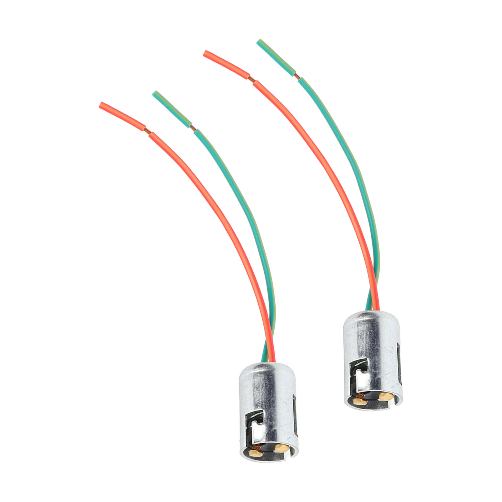 Set Mit 2 Fahrradrücklichtfassungen: Zuverlässig, Langlebig, Einfach Zu Montieren, Kompakt, Tragbar Und Leicht Austauschbar. Glühlampenanschluss Für Den Glühlampenwechsel.