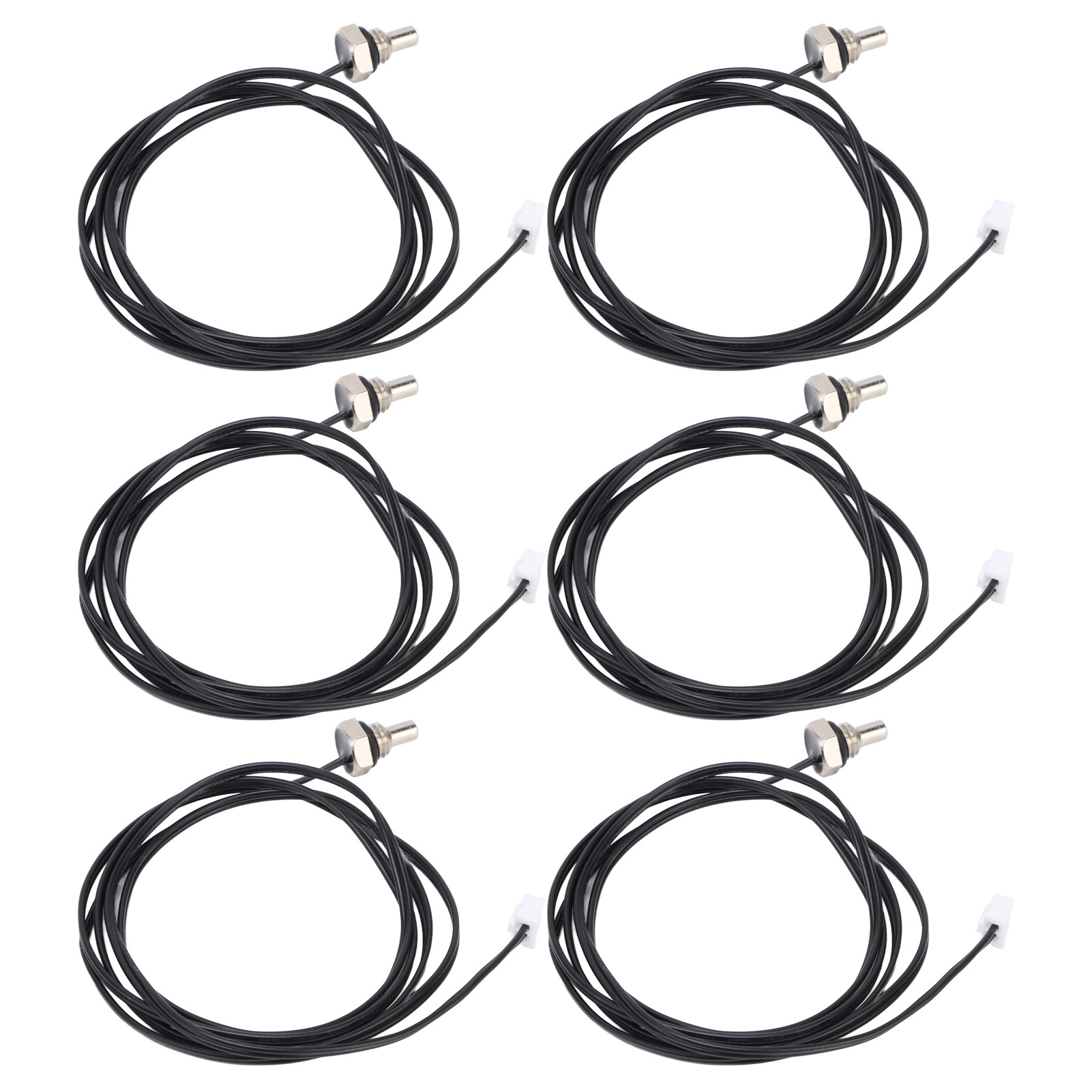 Packung Mit 10 Ntc-thermistor-temperaturfühlern, Sechskantkopf, 1 Meter Kabel, M8-gewinde, 10 Kω