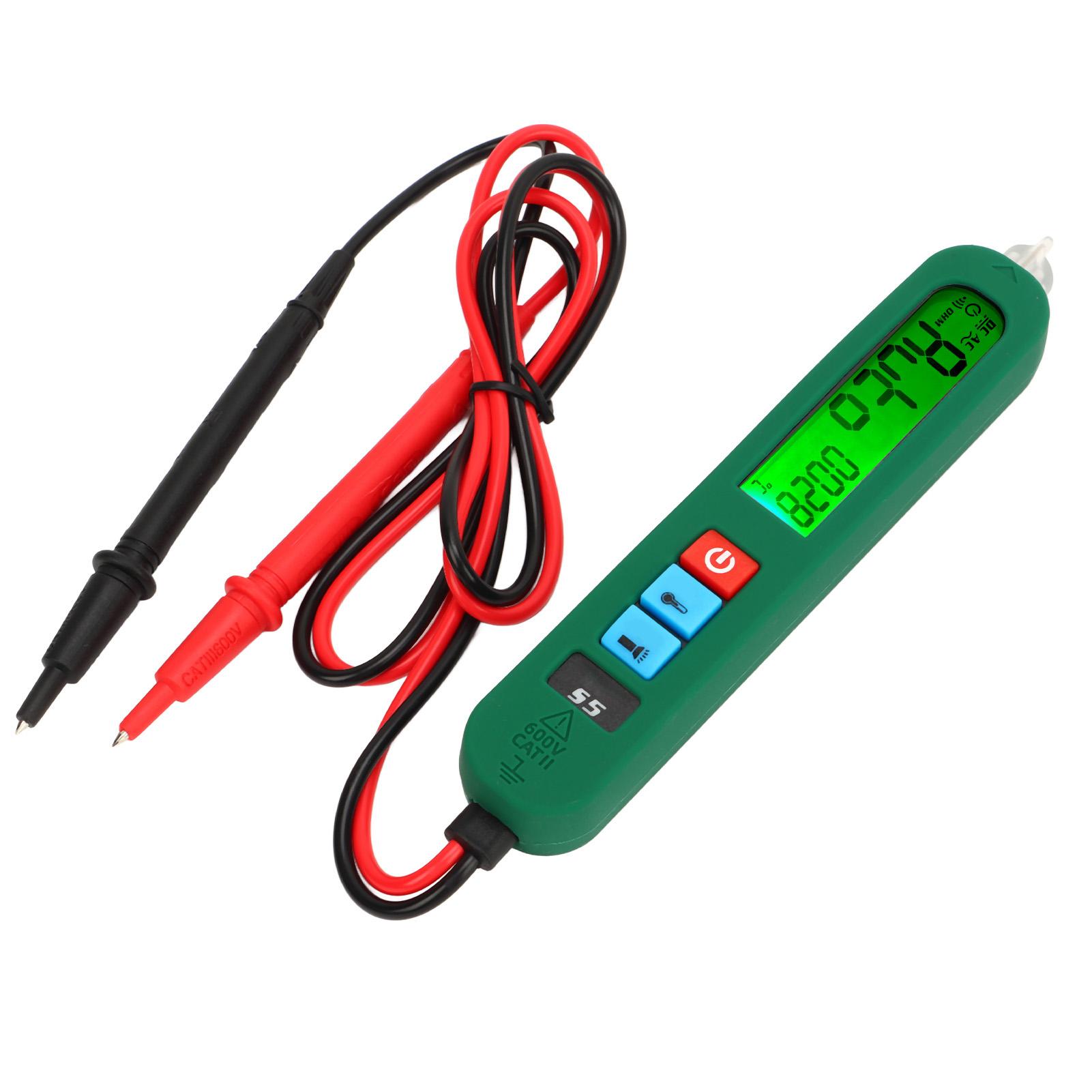 Digitales Stiftmultimeter, Explosionsgeschütztes Automatisches Digitales Multimeter, Hochpräzise, Wiederaufladbar, Spannungs- Und Ohmmeter