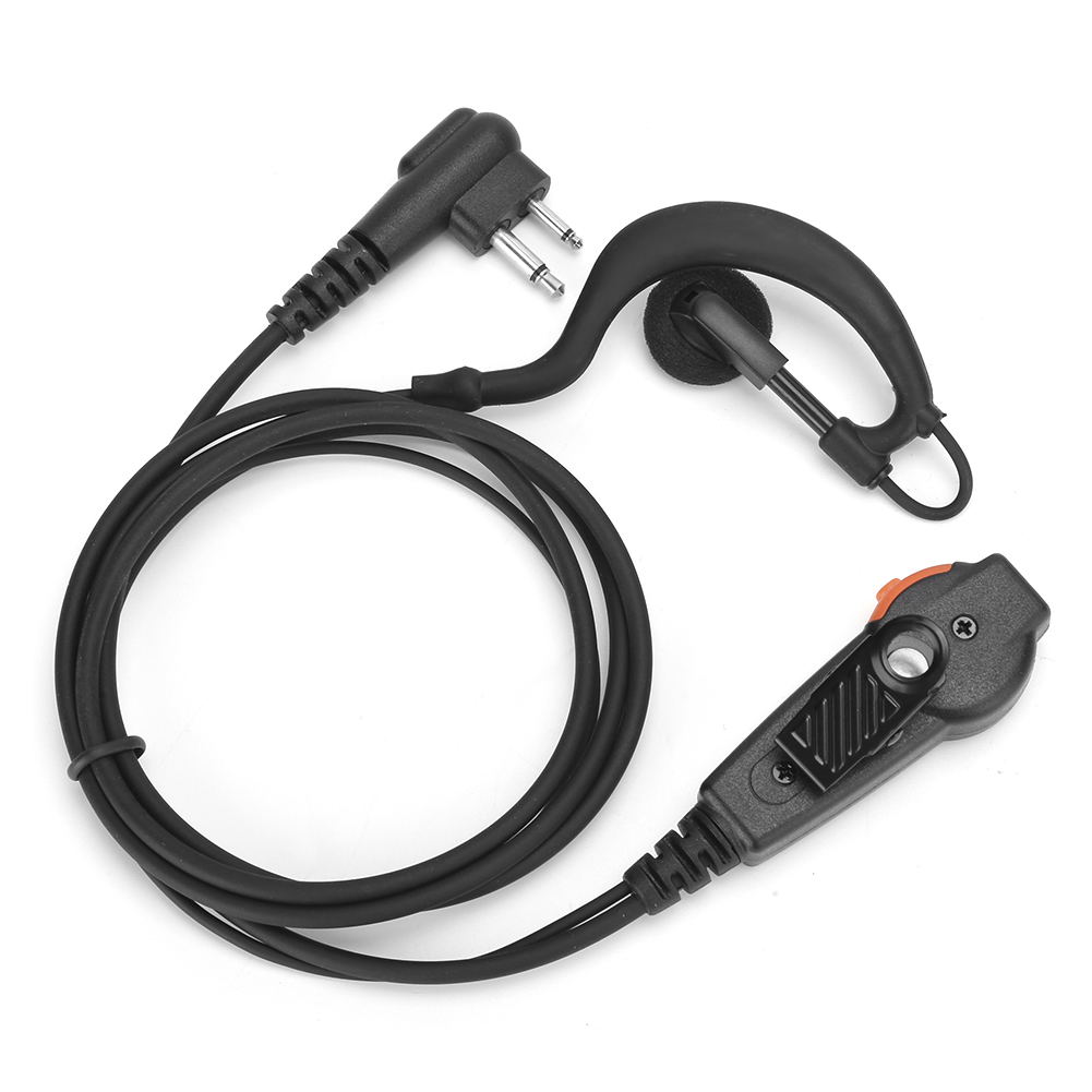 Dual-ptt-ohrhörer Für Walkie-talkies, Kompatibel Mit Motorola Gp3688, 3188 Und 2000