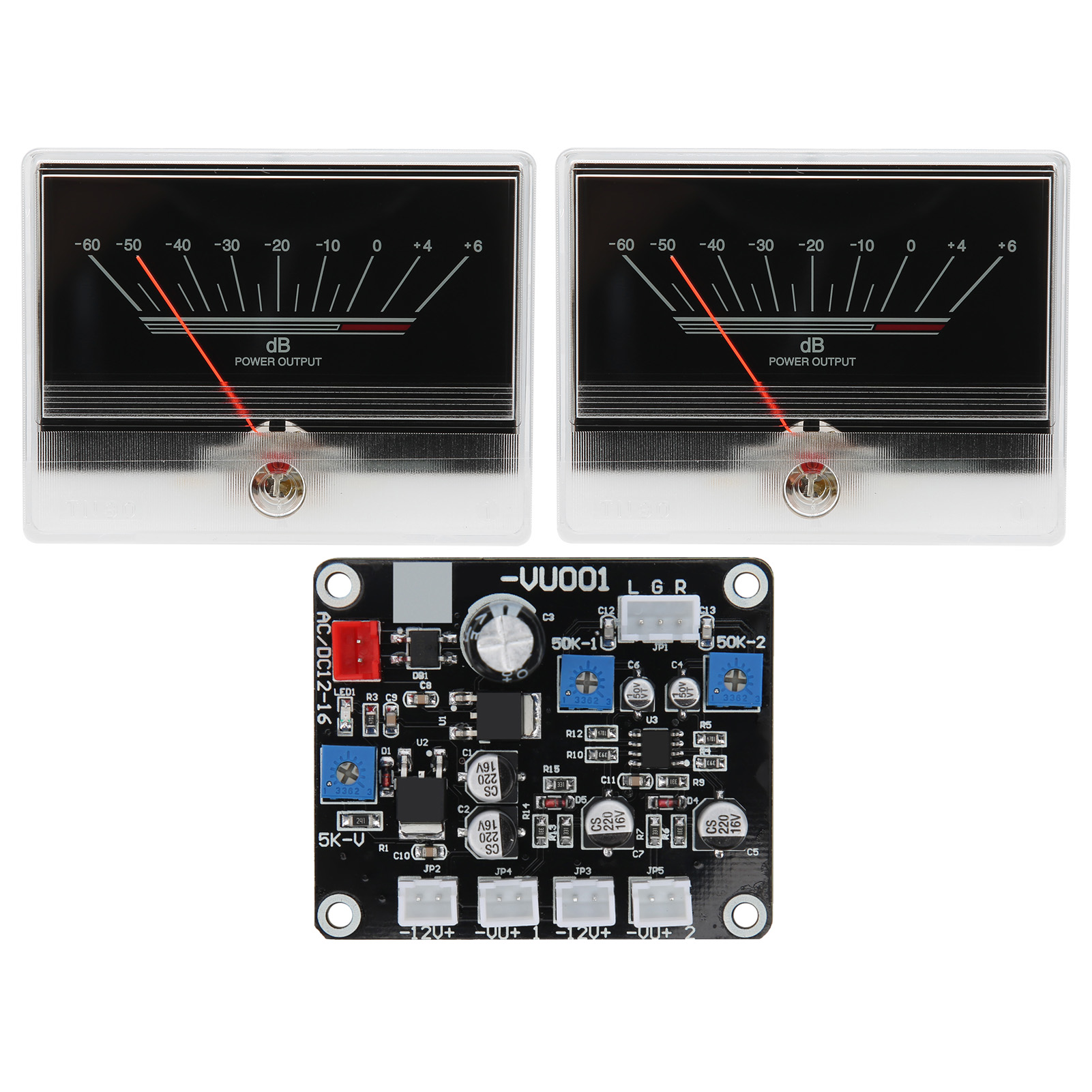 Tn-90a-s0538 960µa Hochpräzisions-vu-meter, Db-audiopegelanzeige Mit Hintergrundbeleuchtung